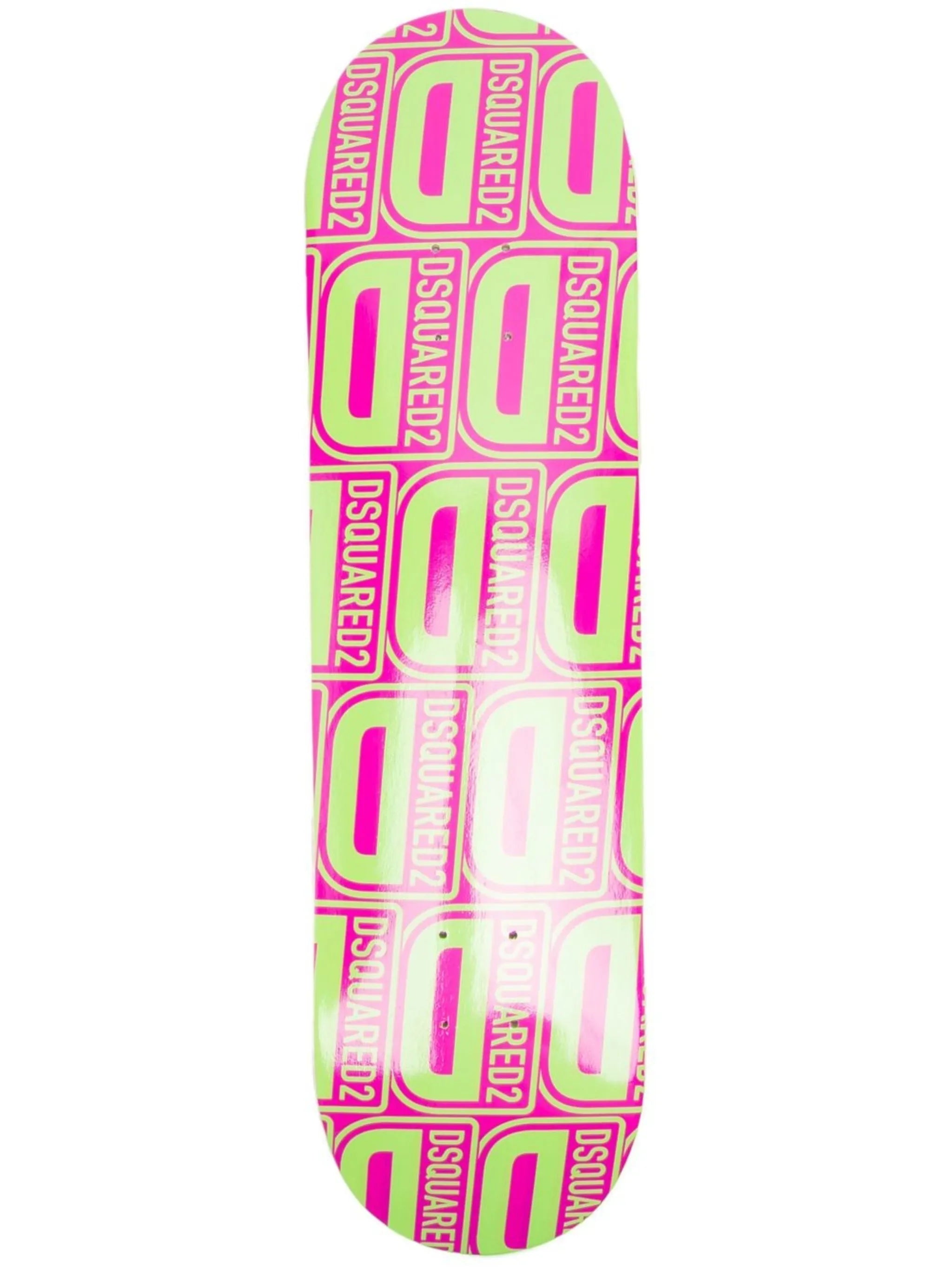 logo-print skateboard deck