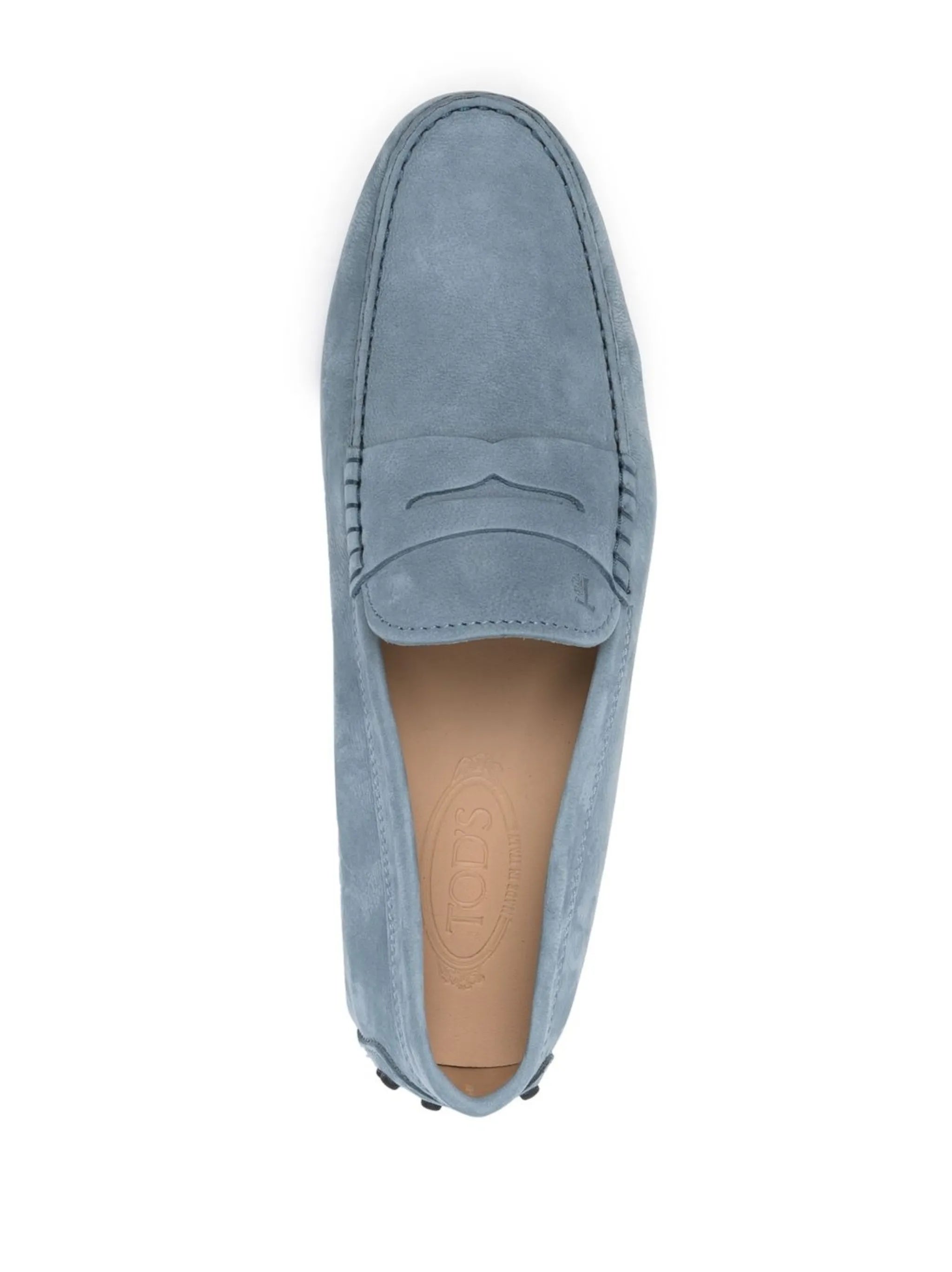 Gommino suede loafers