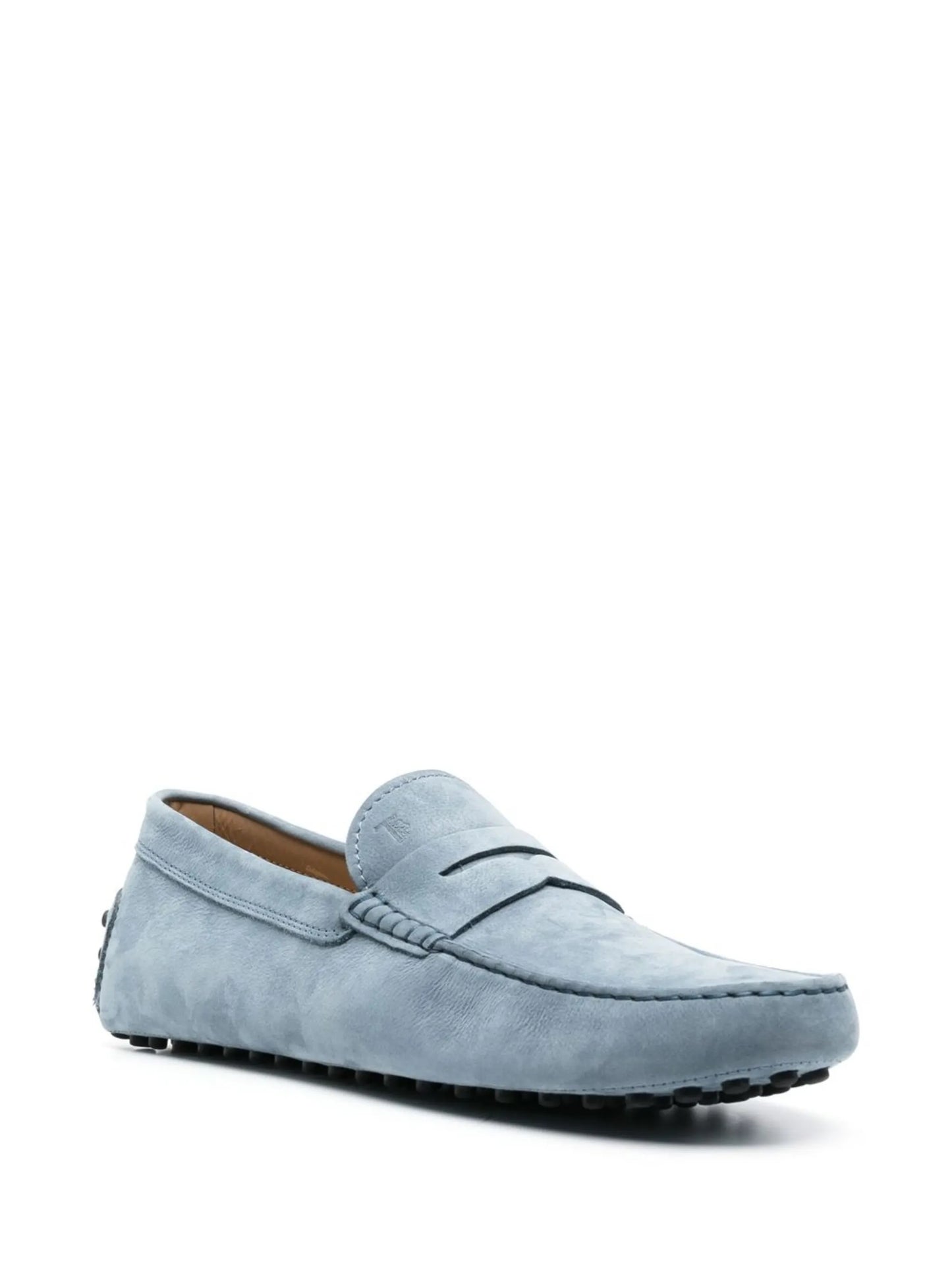 Gommino suede loafers