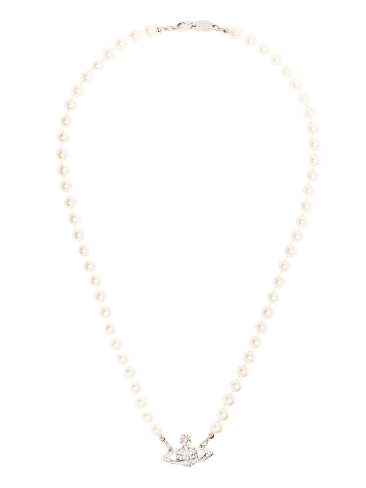Mini Bas Relief pearl necklace