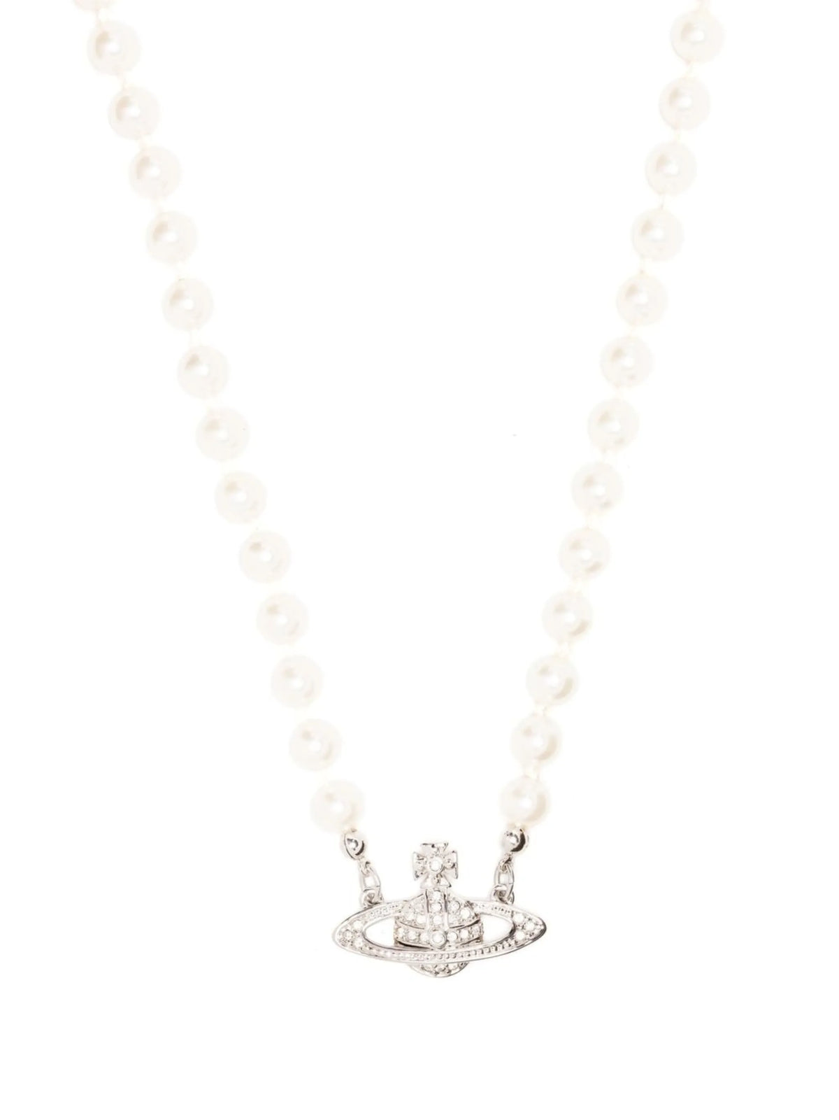 Mini Bas Relief pearl necklace