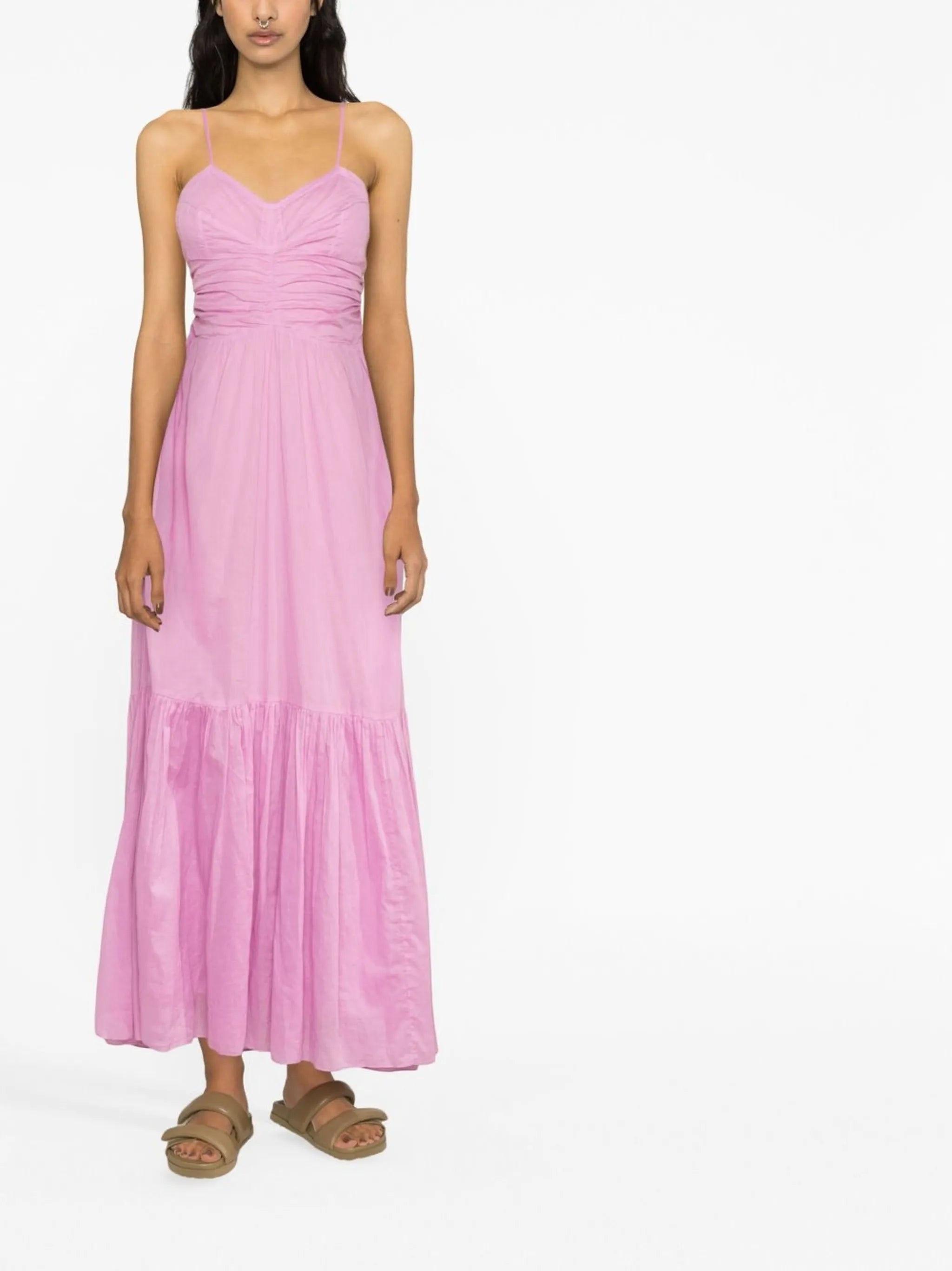 Giana tiered maxi dress