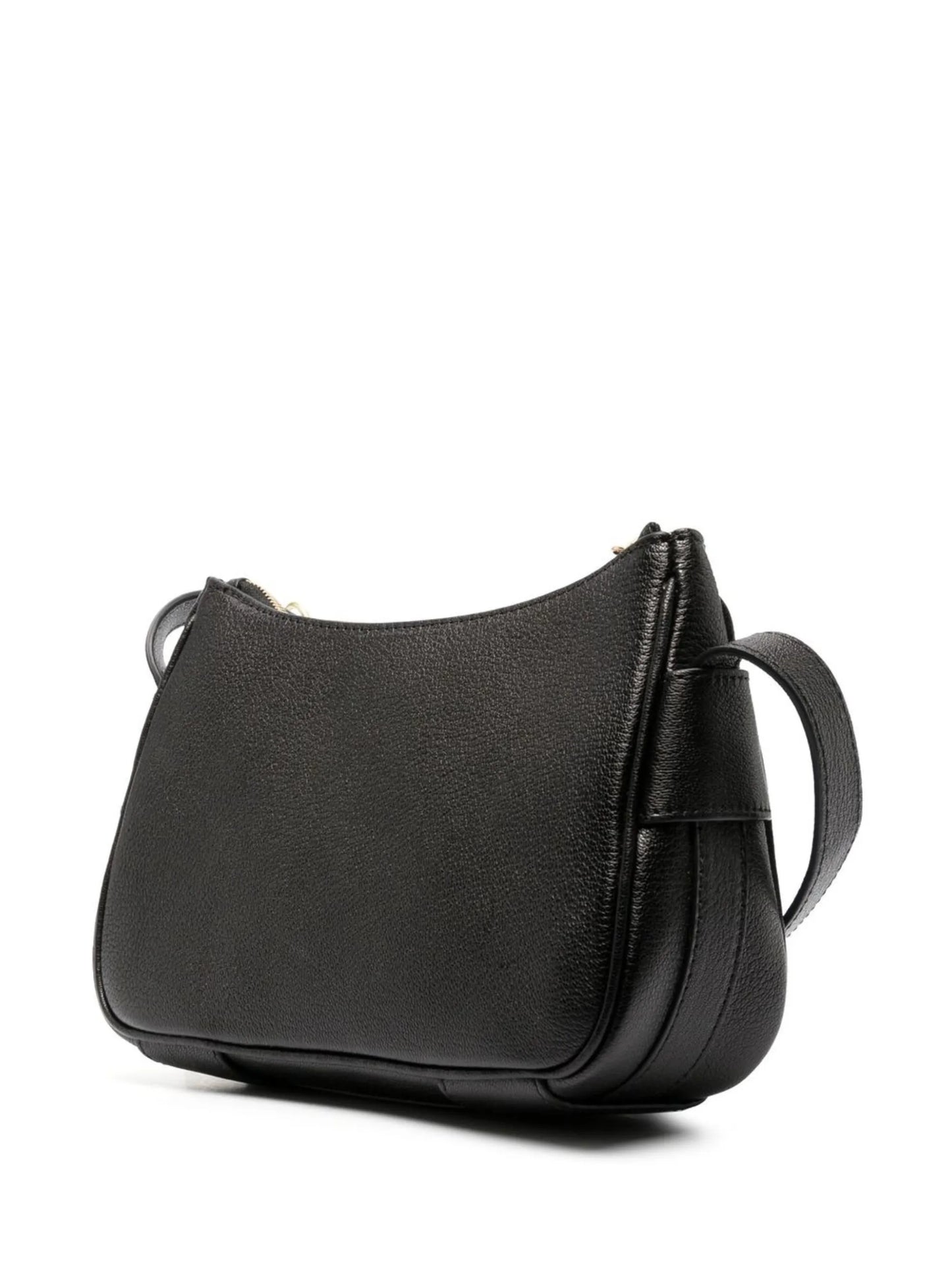 embossed-logo shoulder bag