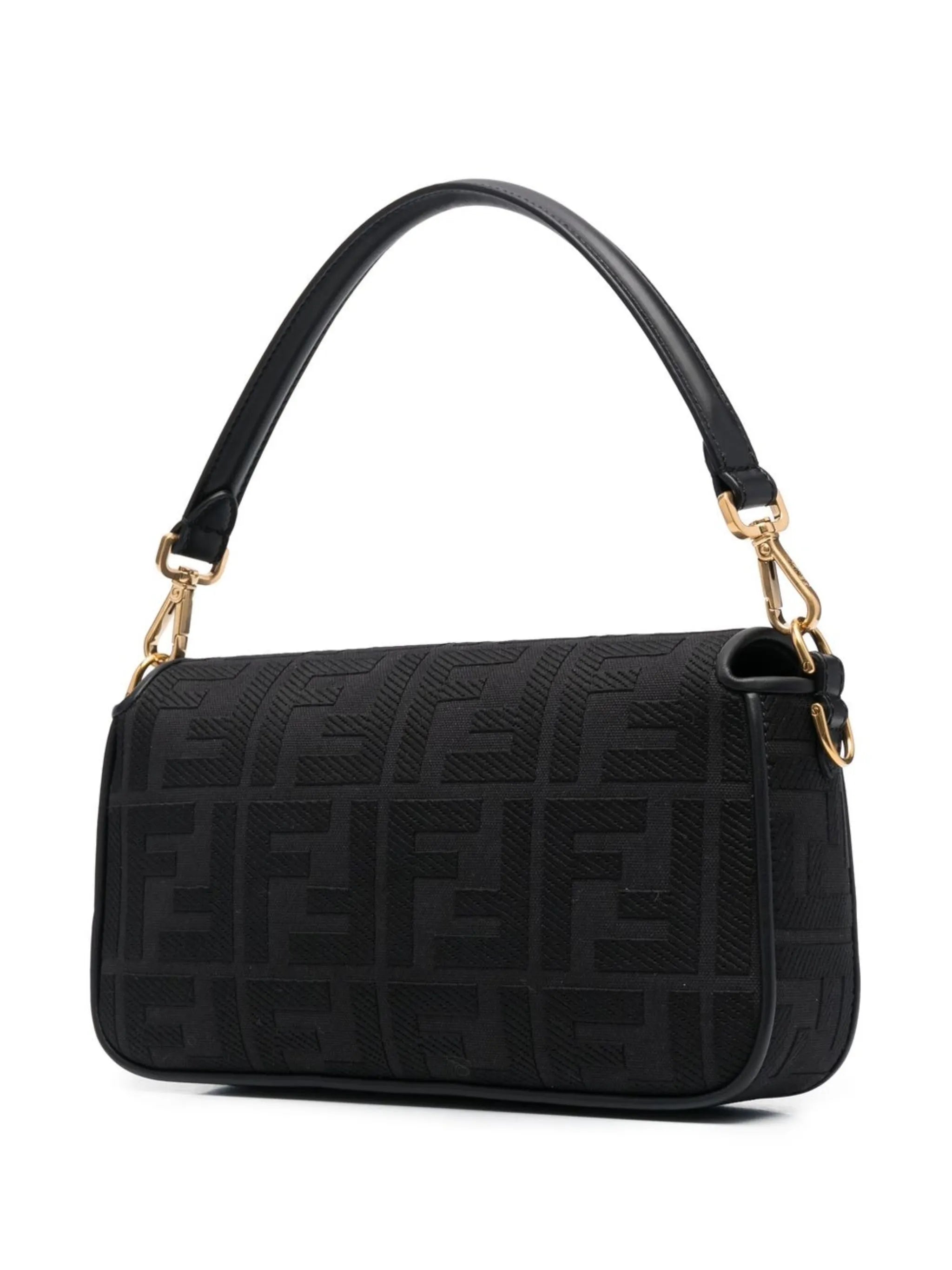 monogram-print leather crossbody bag