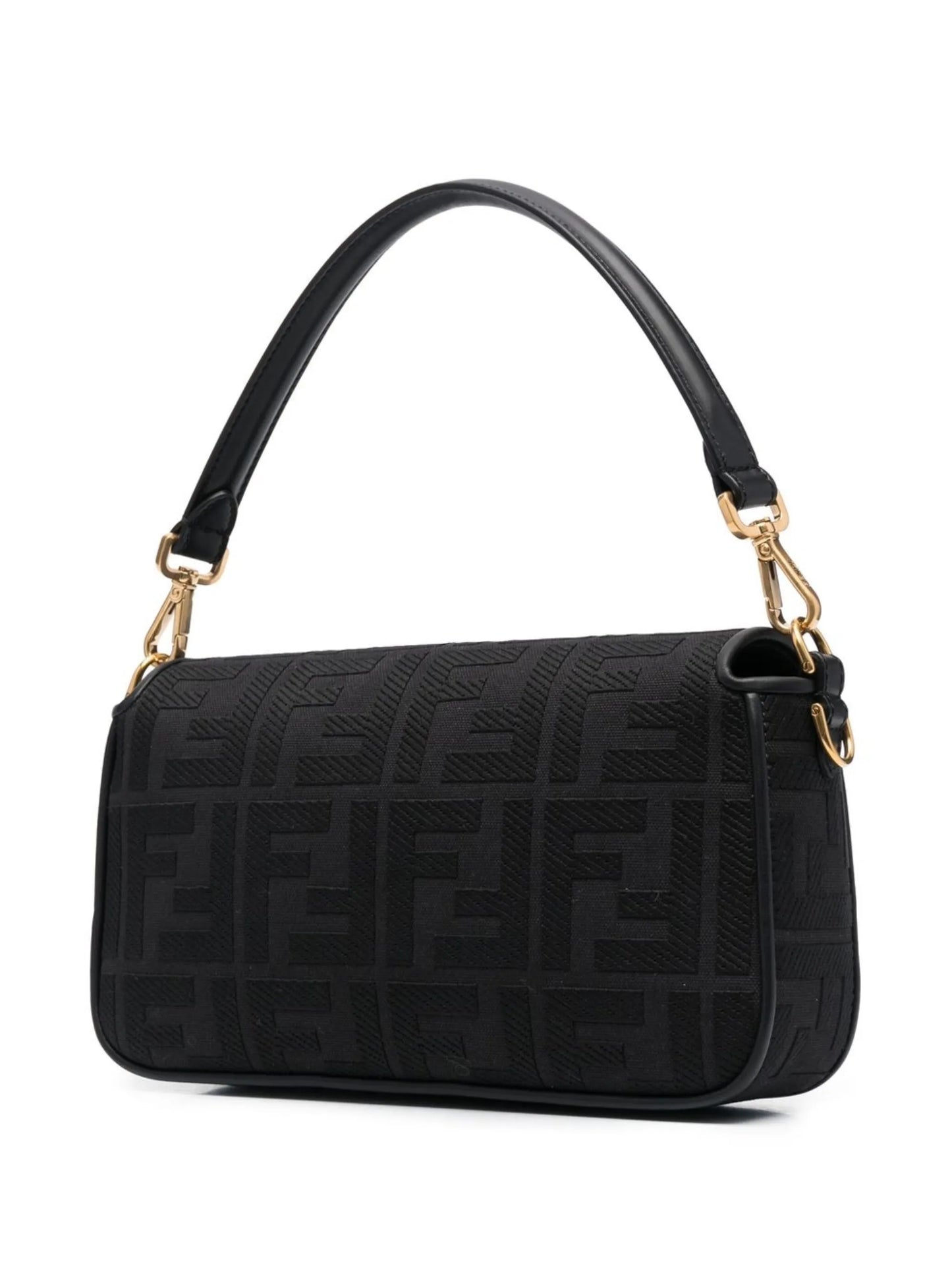 monogram-print leather crossbody bag