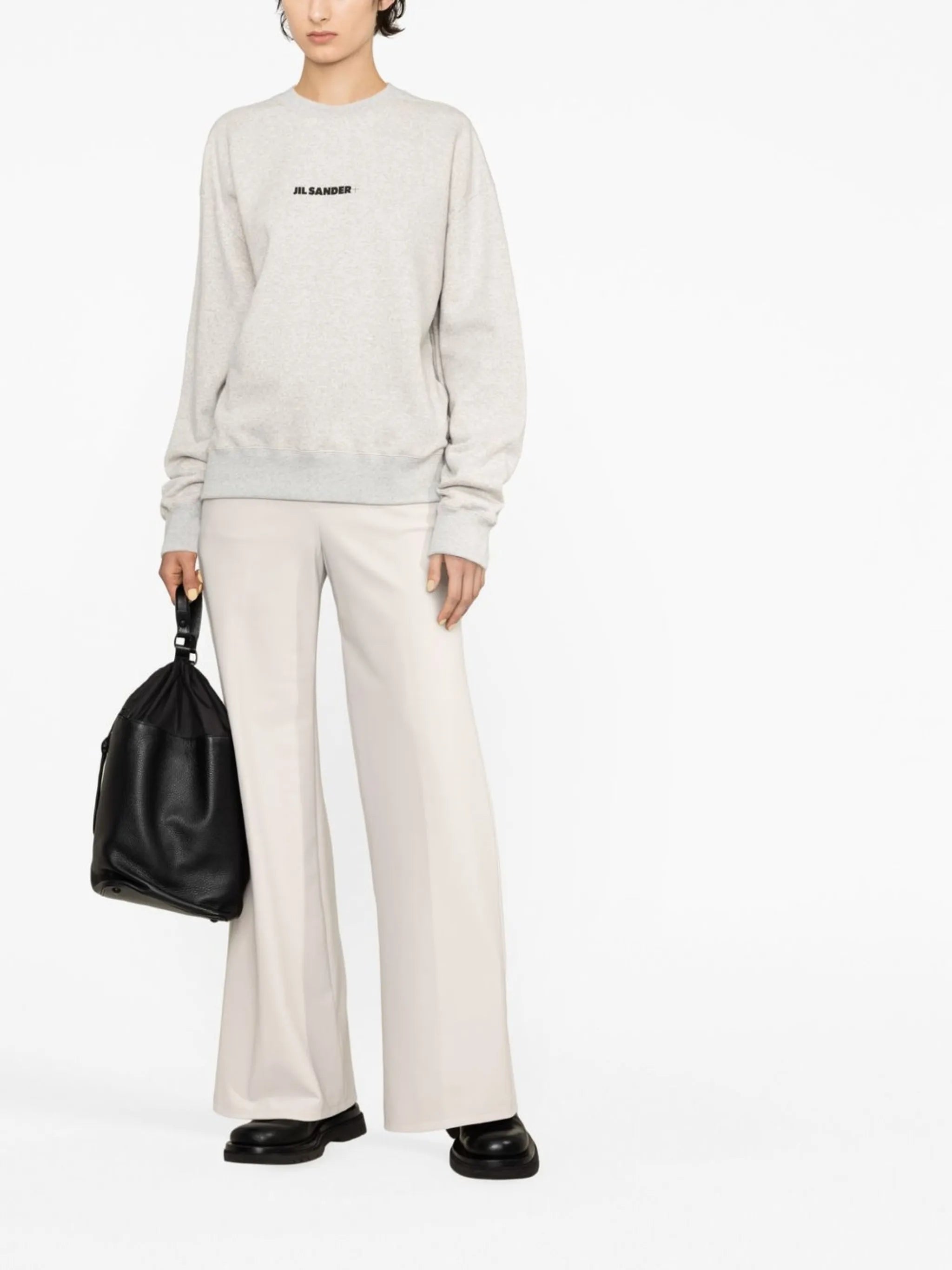 logo-print cotton sweatshirt
