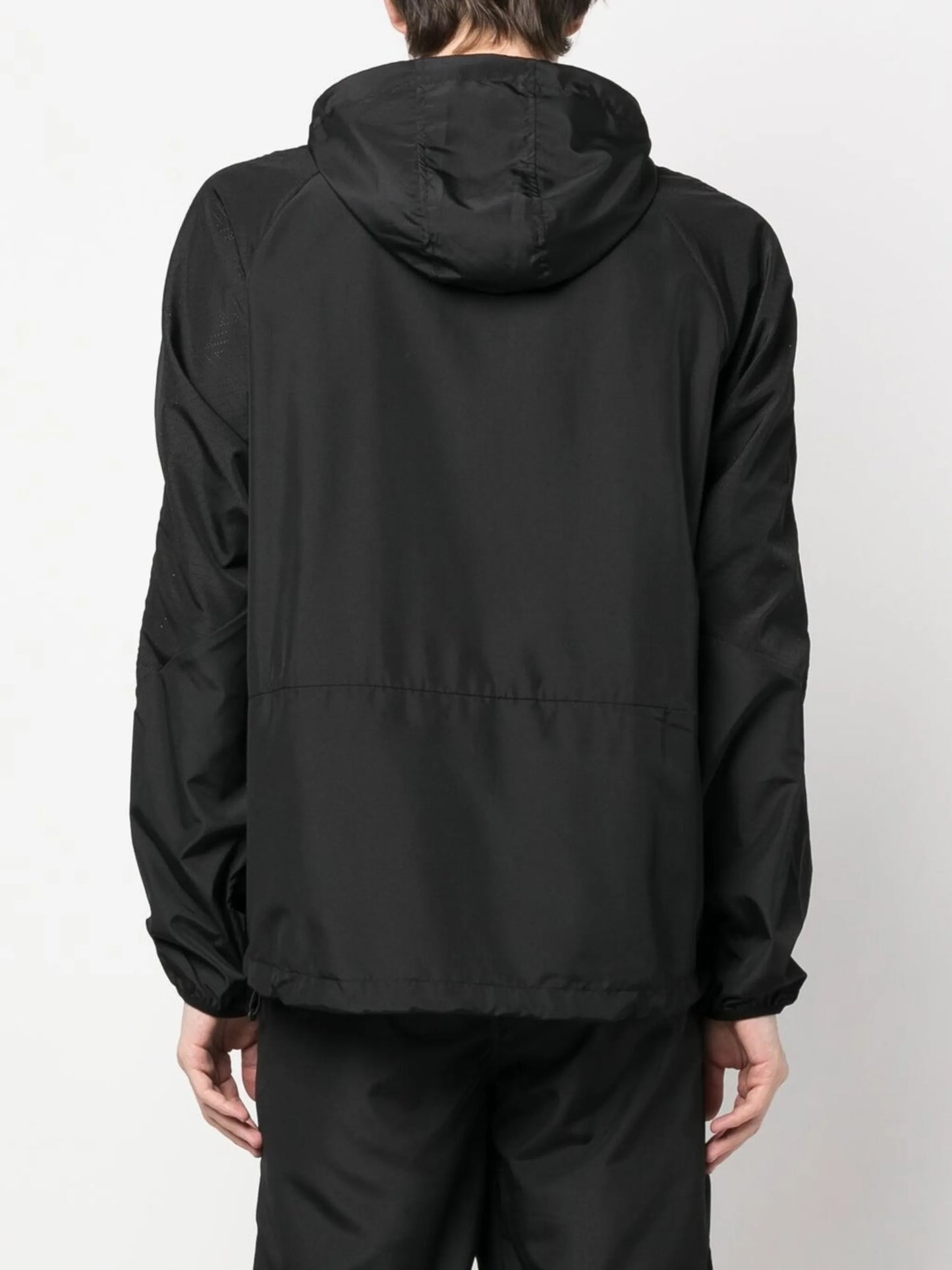 La Greca print hooded jacket