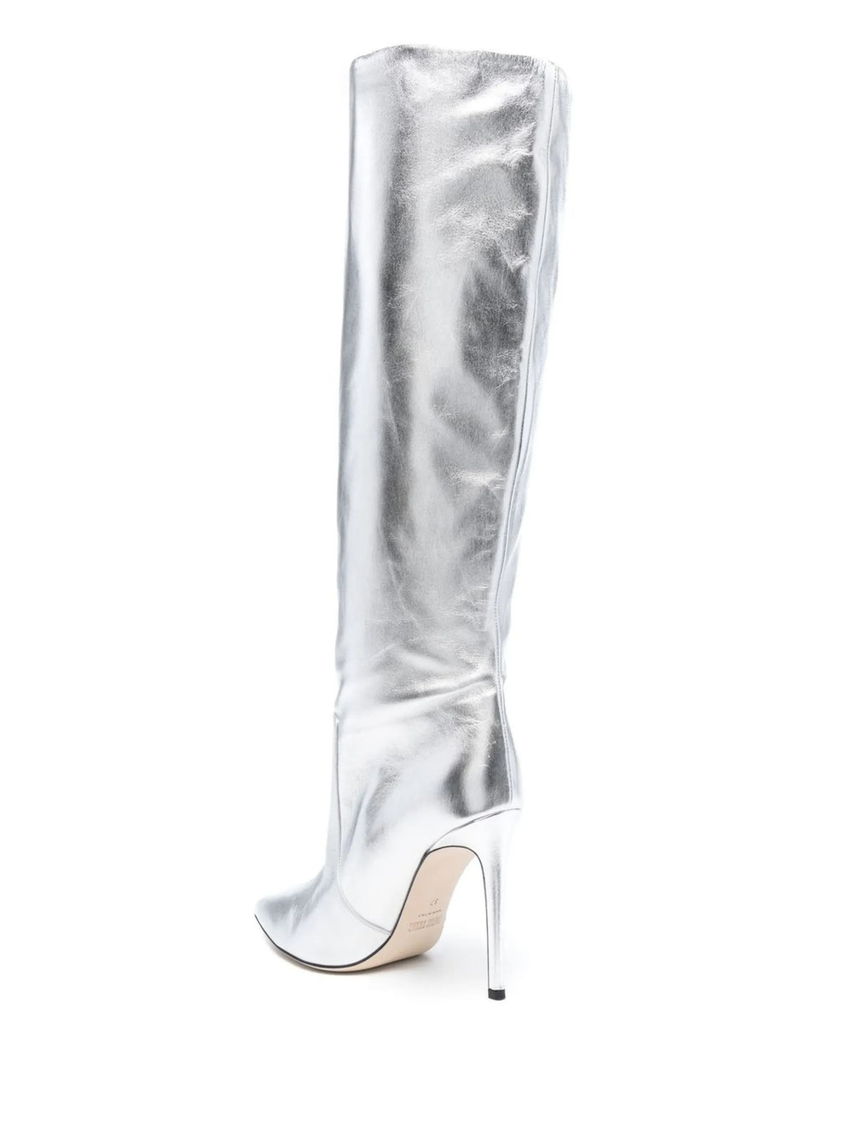 The Stiletto 105mm metallic boots