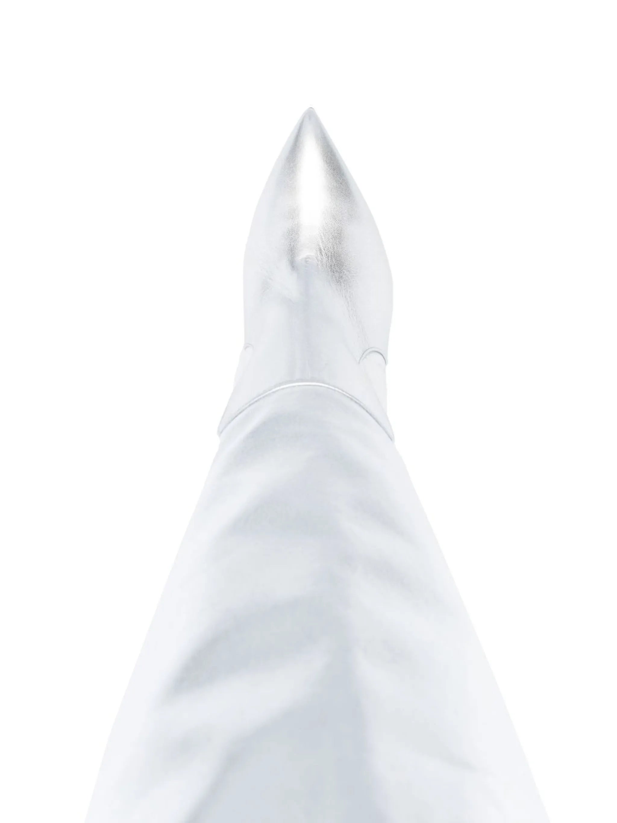 The Stiletto 105mm metallic boots