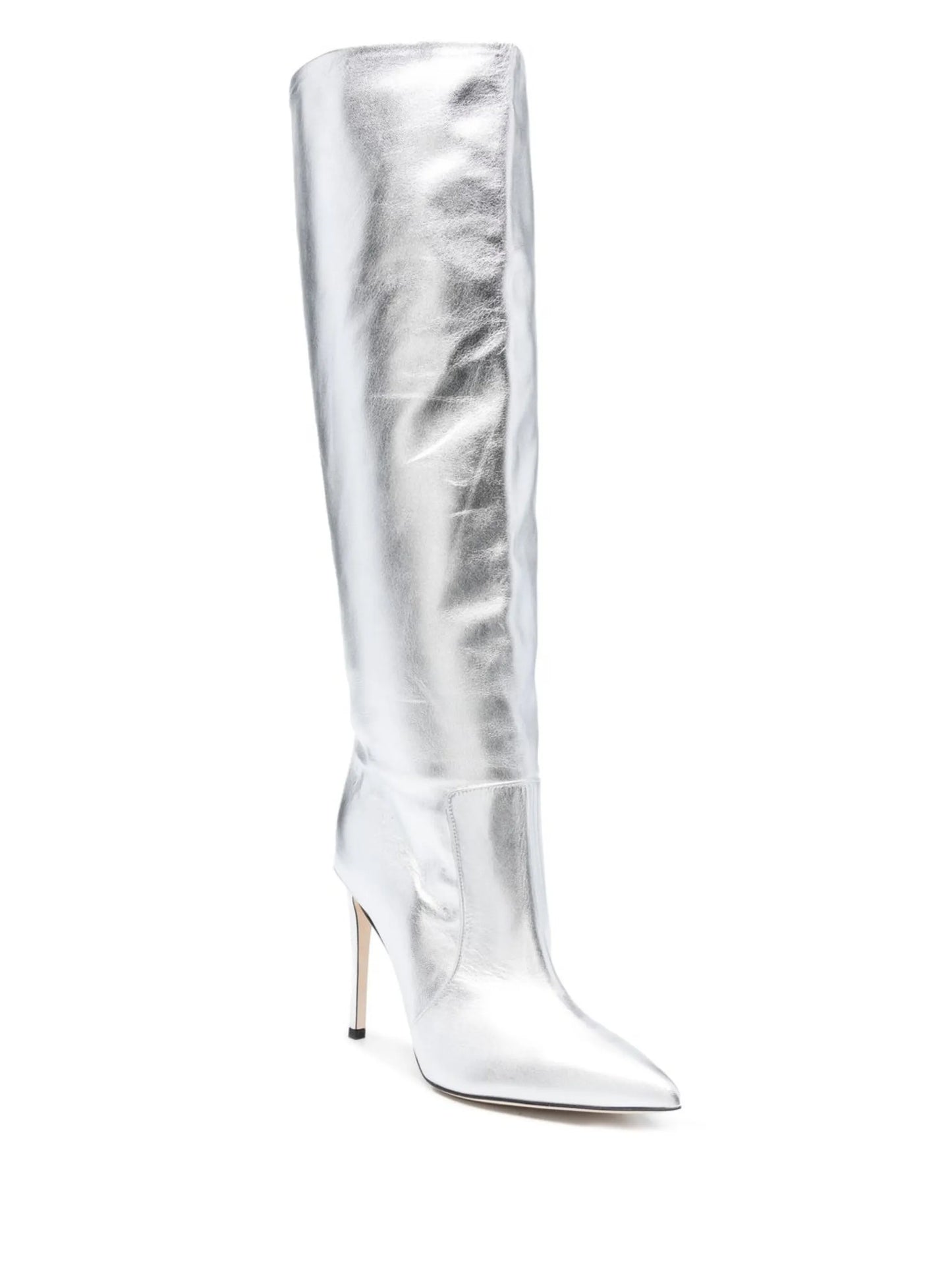 The Stiletto 105mm metallic boots