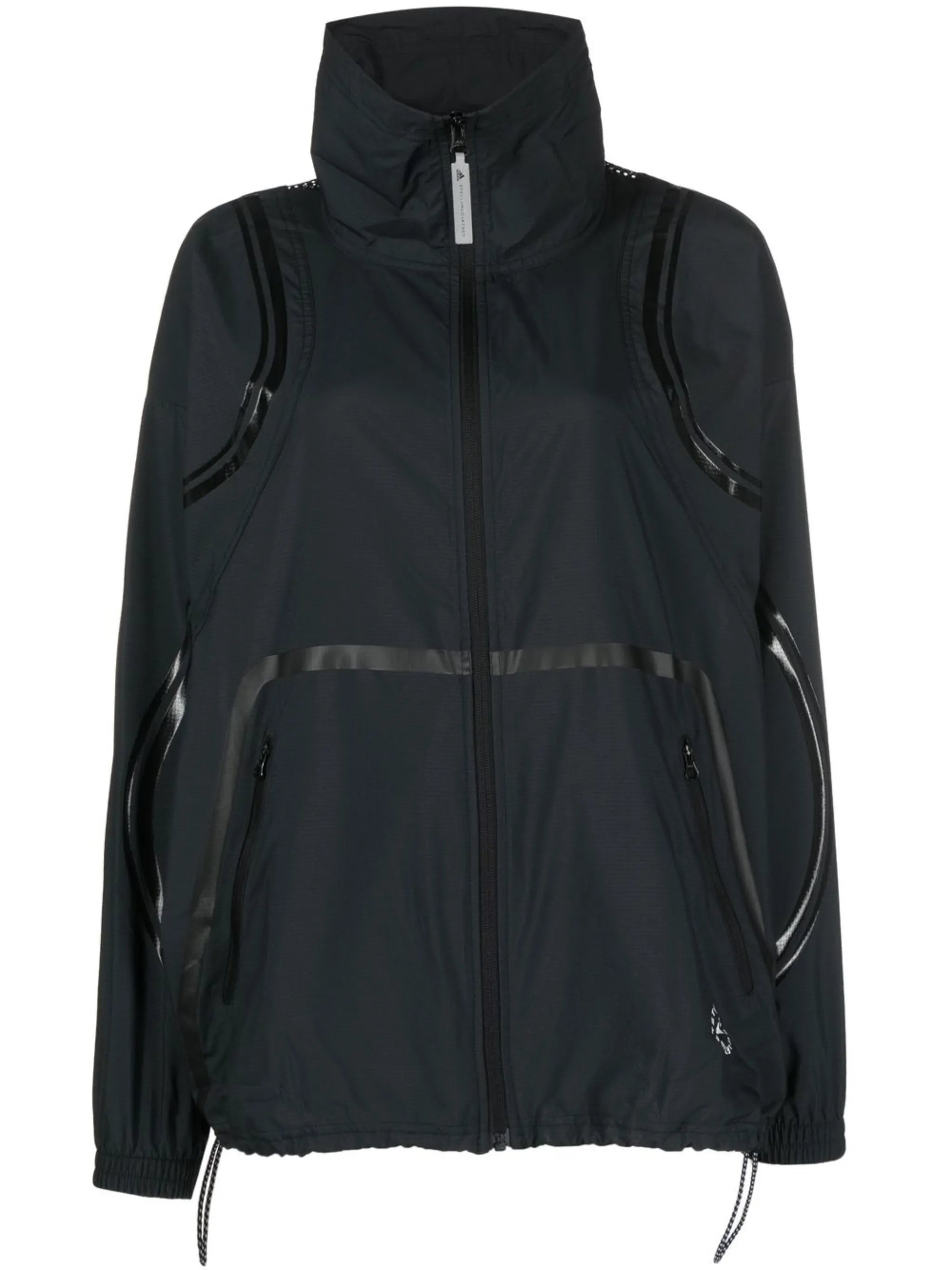 mesh-panel lightweight jacket