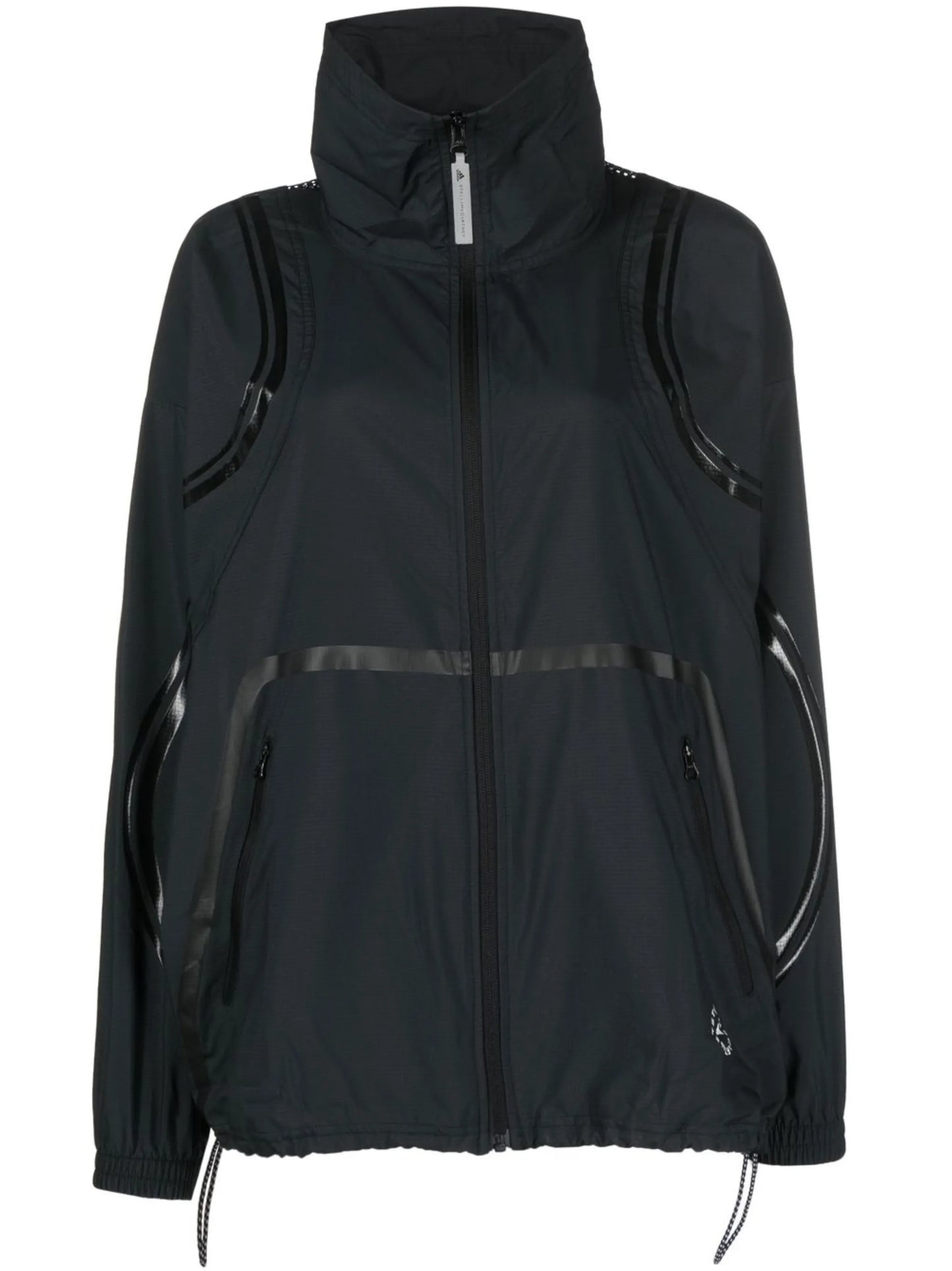 mesh-panel lightweight jacket