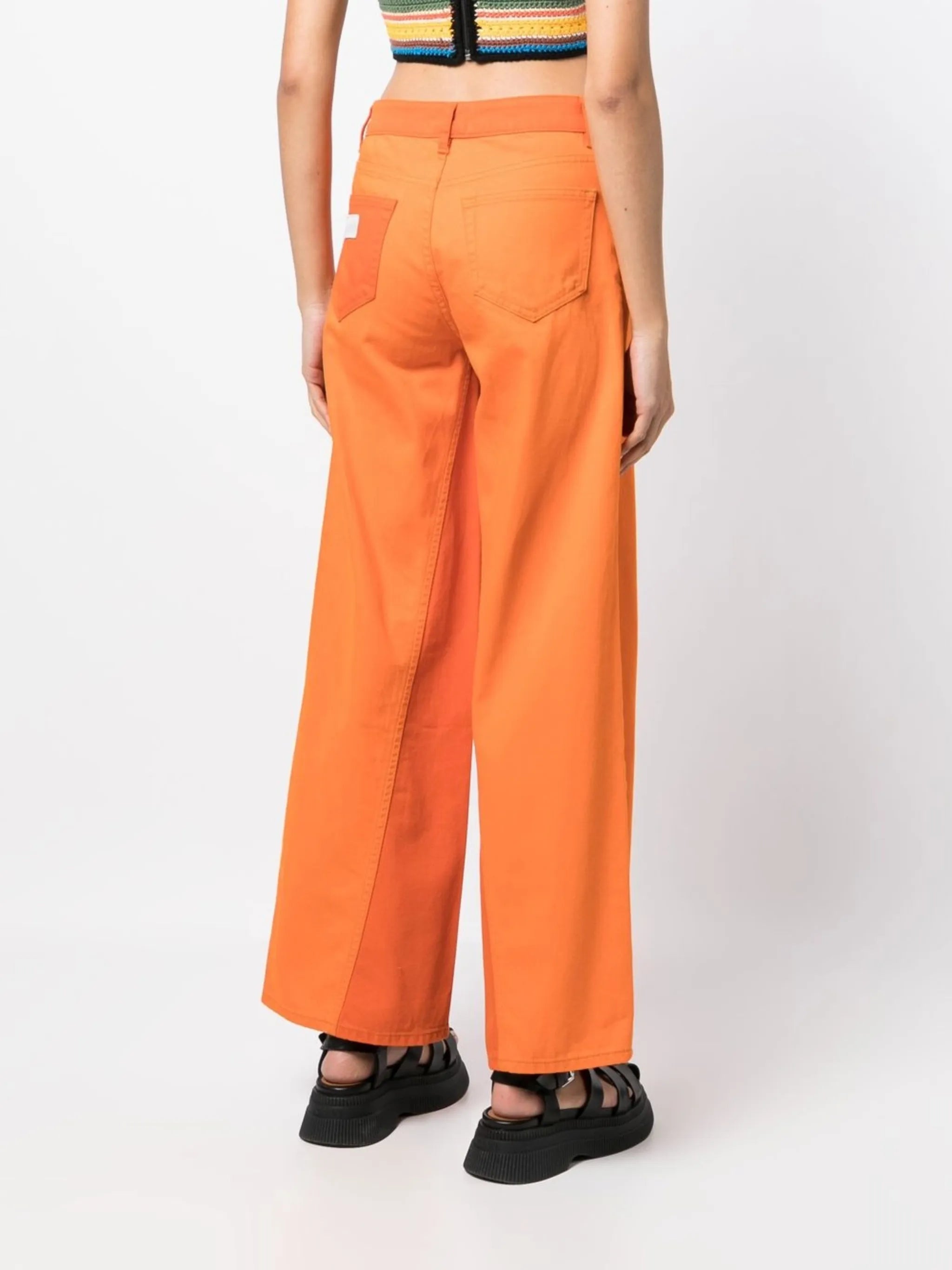 Overdyed Cutline Jozey jeans