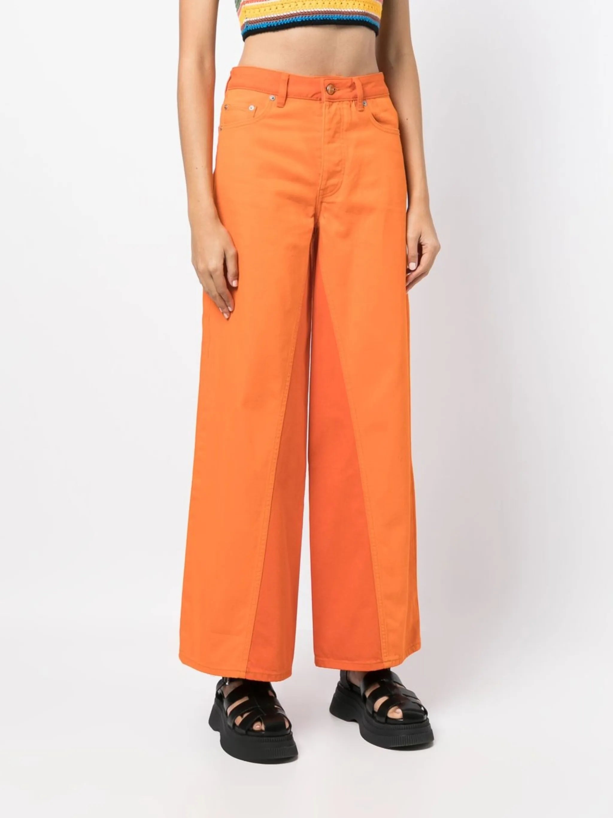 Overdyed Cutline Jozey jeans