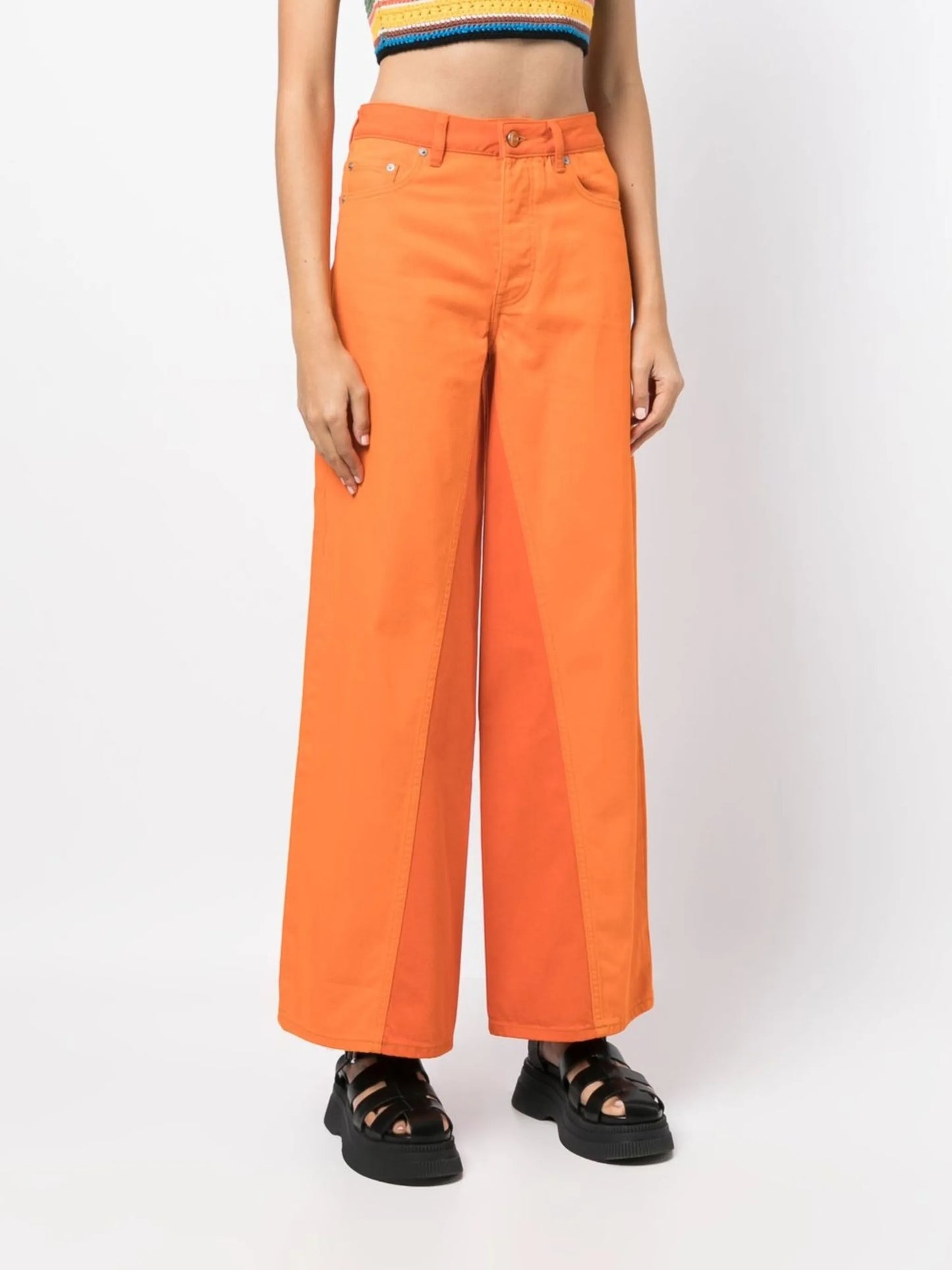 Overdyed Cutline Jozey jeans