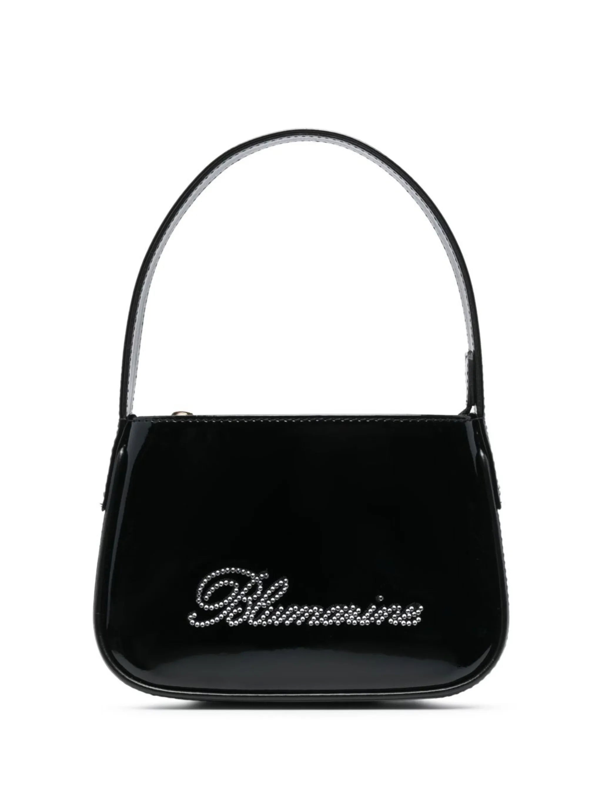 rhinestone-embellished mini bag