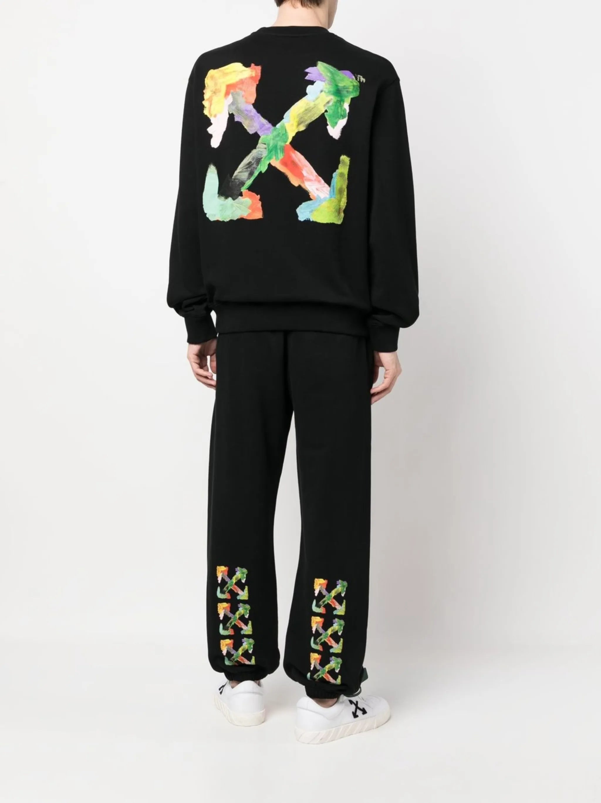 Brush Arrow crew-neck sweatshirt