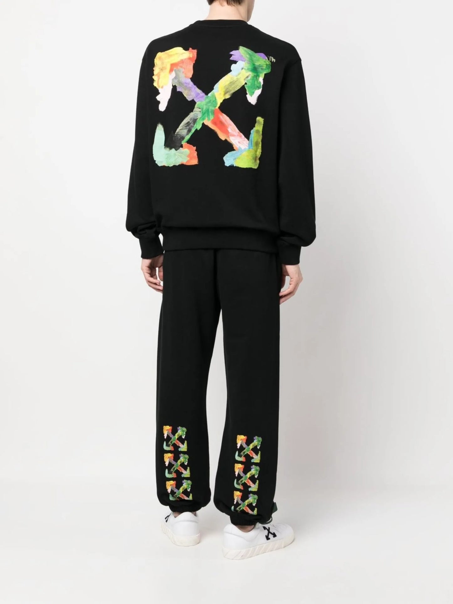 Brush Arrow crew-neck sweatshirt