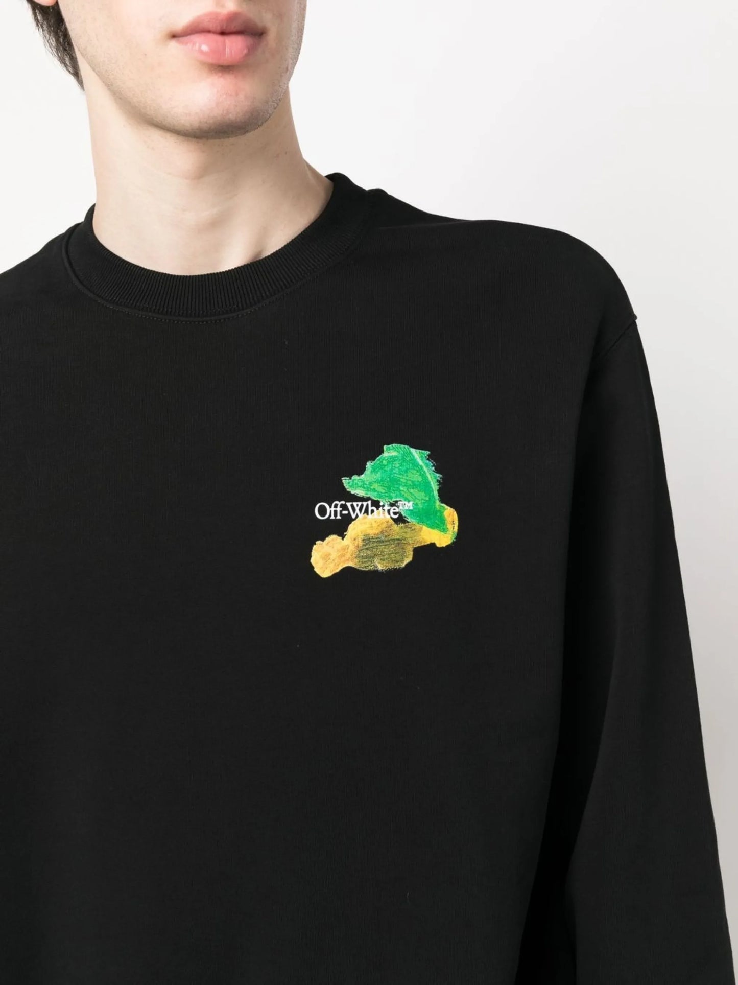 Brush Arrow crew-neck sweatshirt