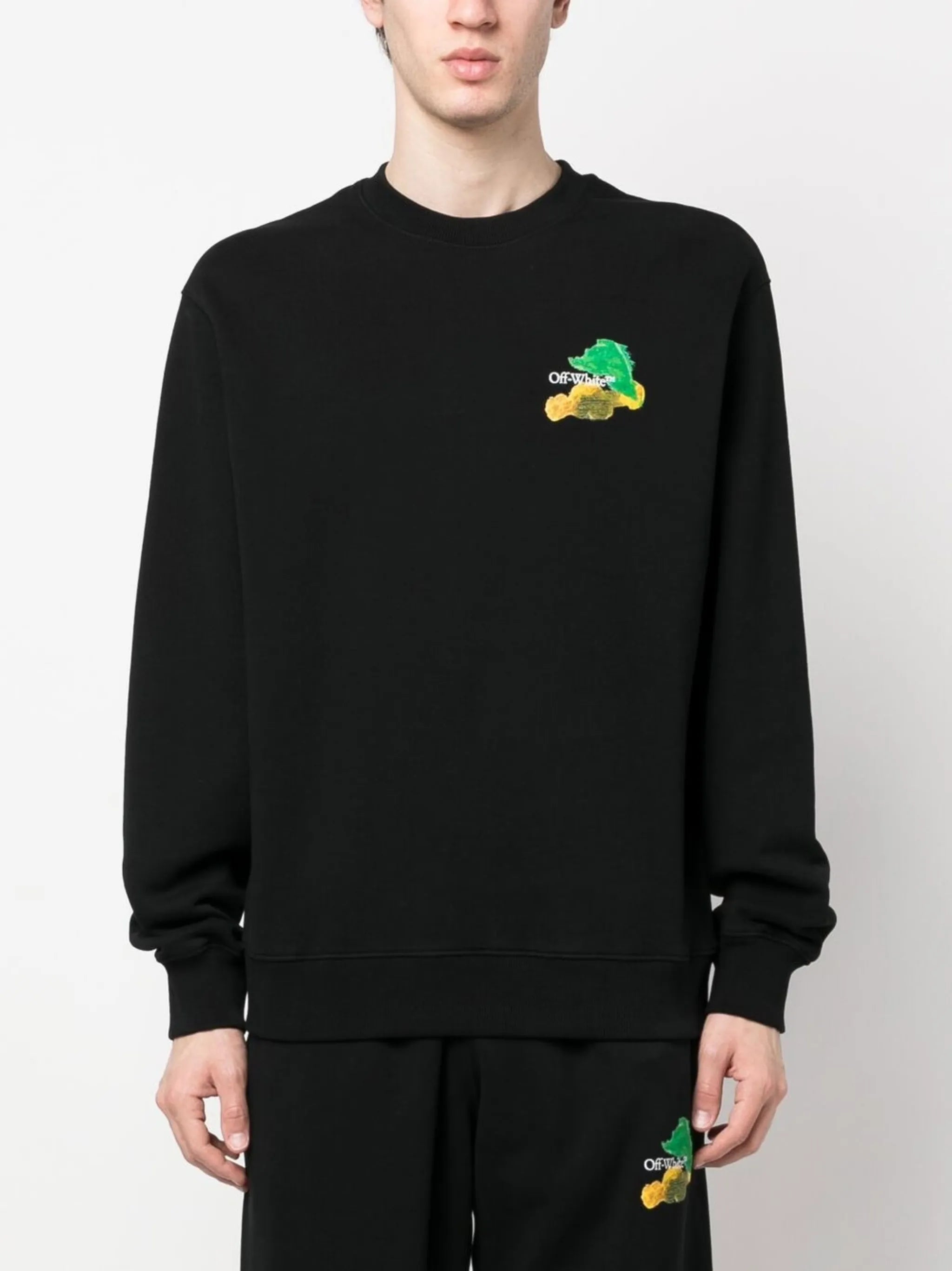 Brush Arrow crew-neck sweatshirt