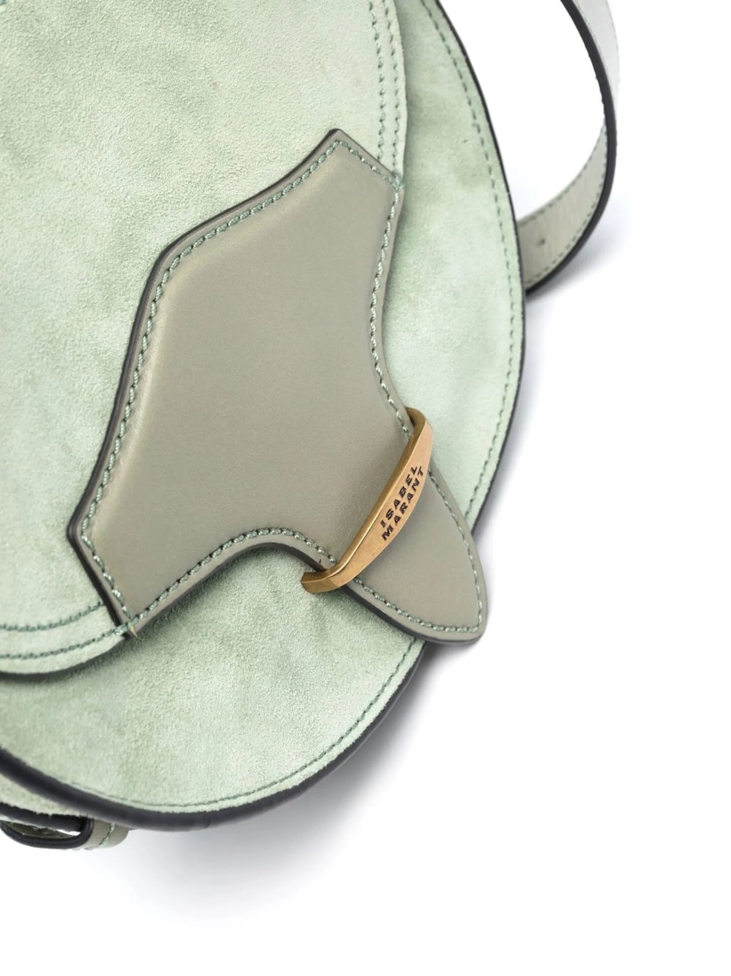 suede saddle crossbody bag