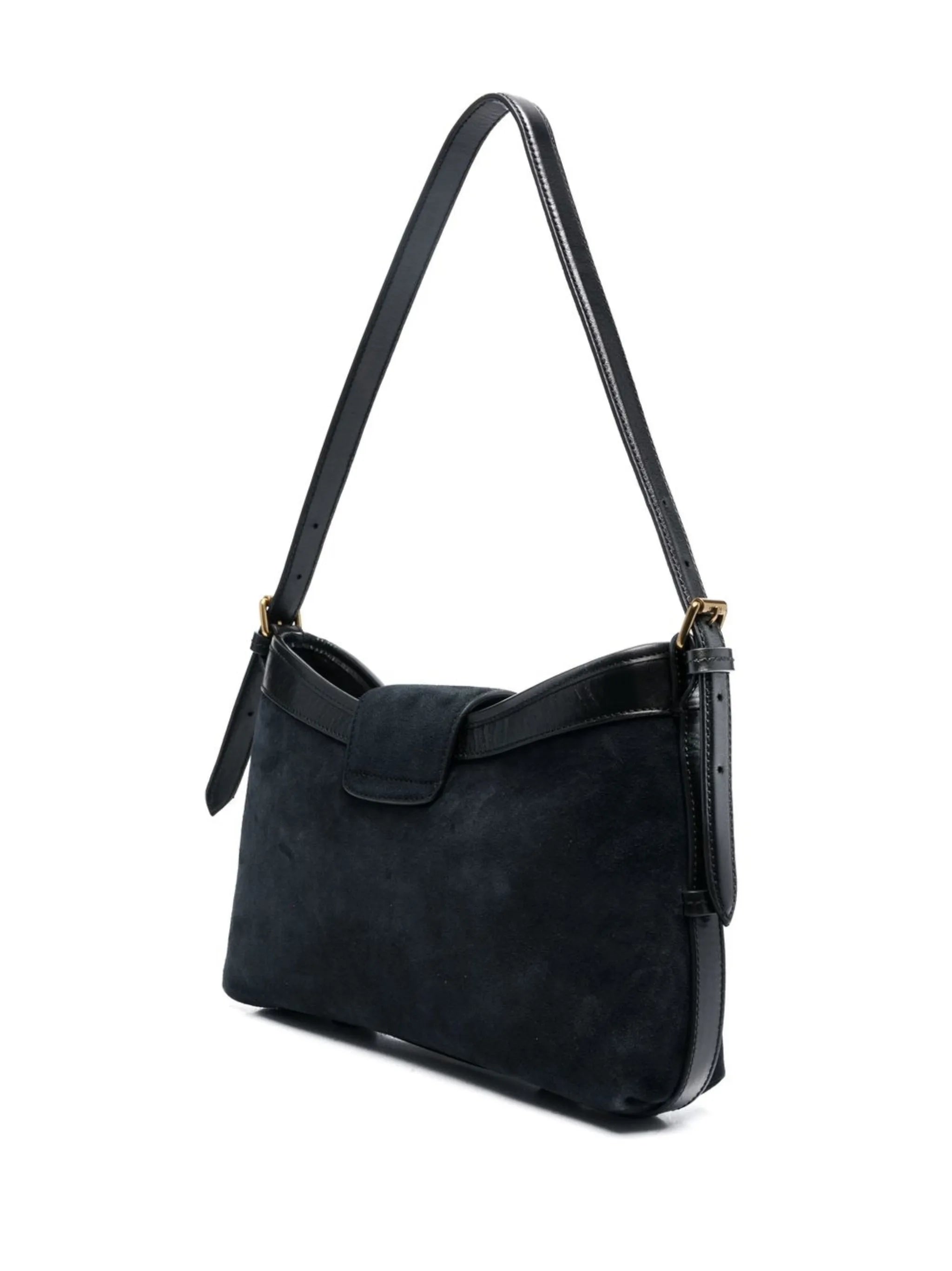 logo-plaque shoulder bag