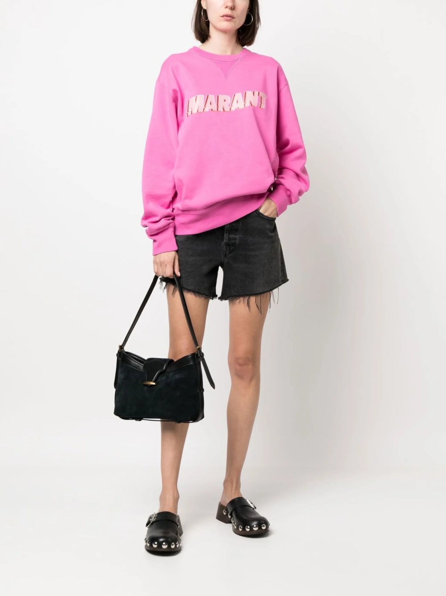 logo-plaque shoulder bag