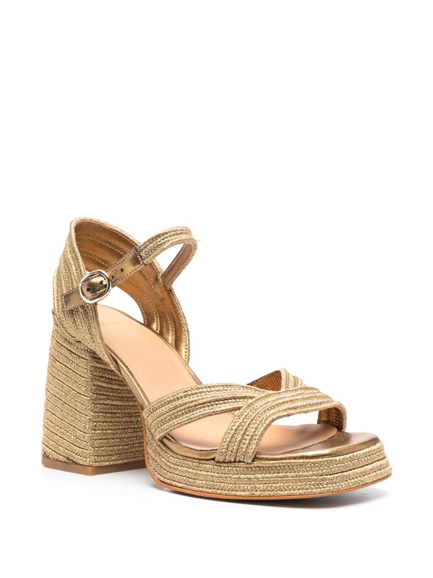 100mm platform sandals