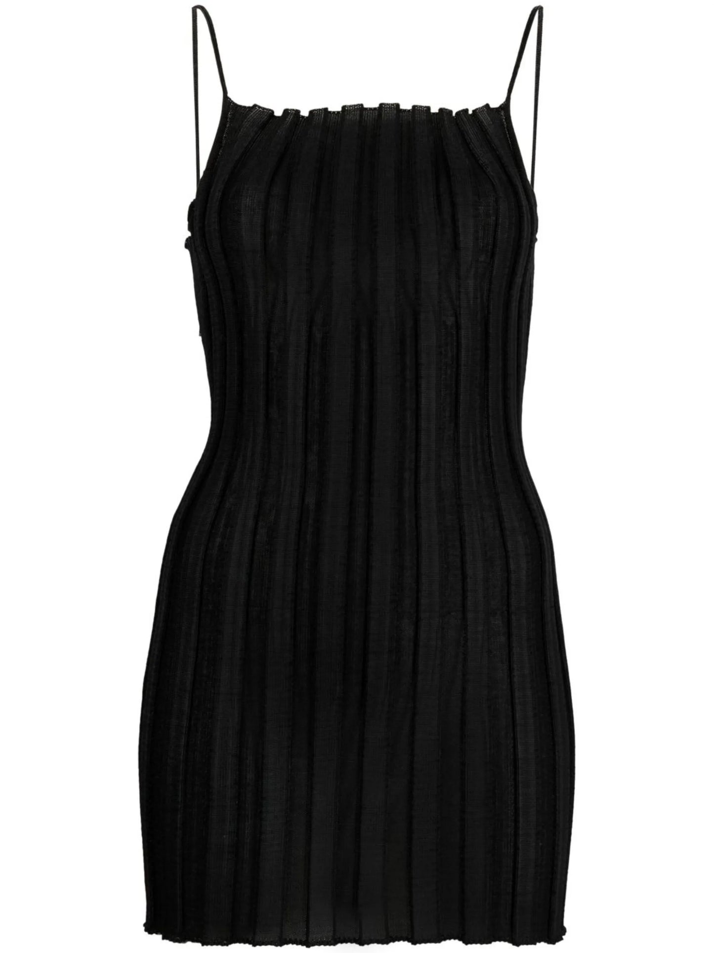 Katrine rib-knit dress
