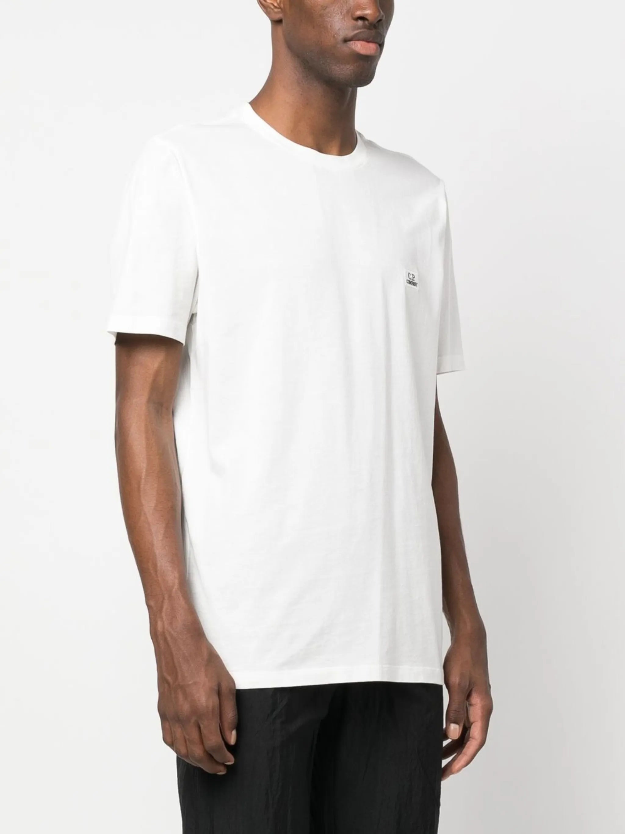 logo-embroidered crew-neck T-shirt