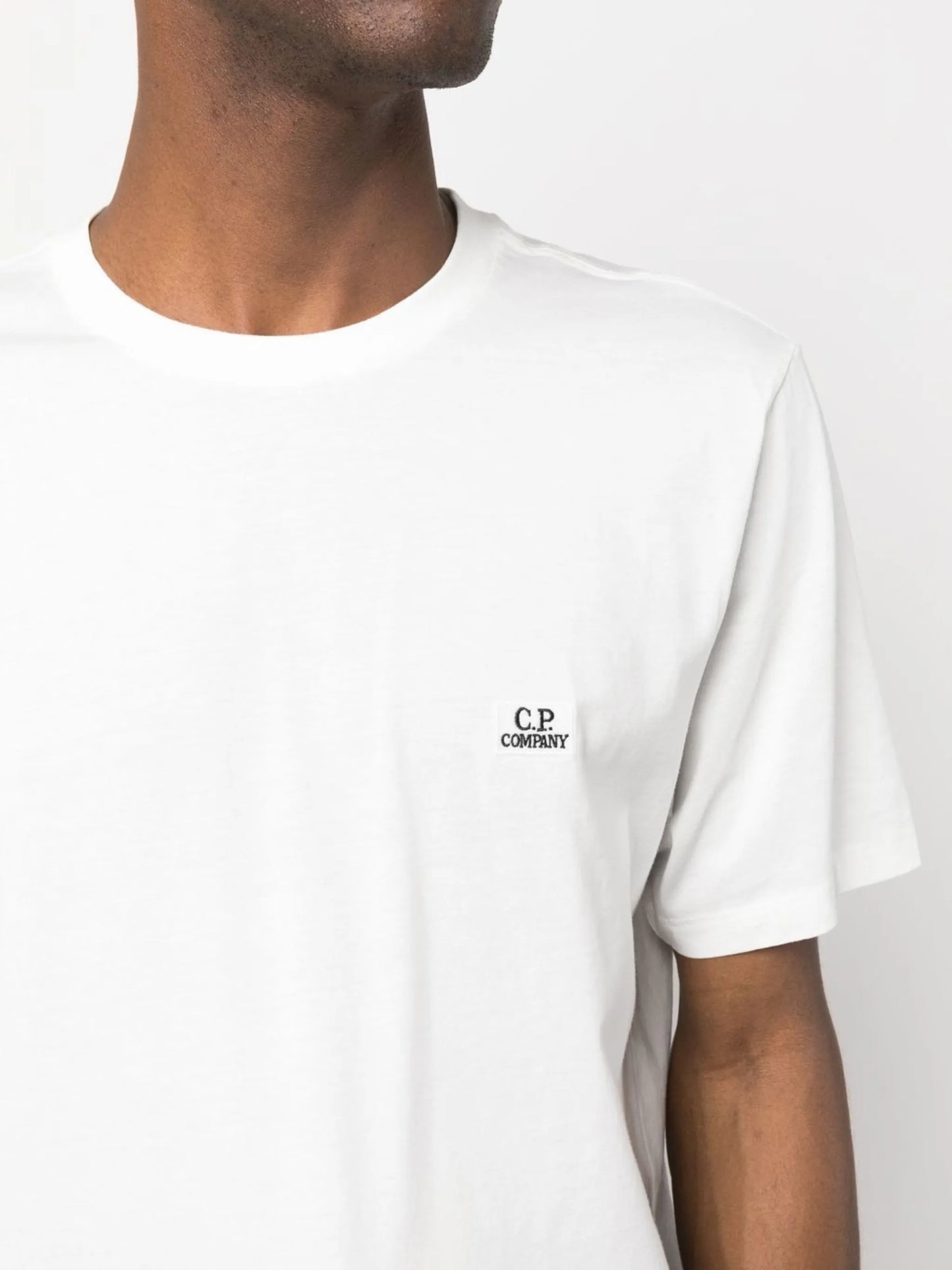 logo-embroidered crew-neck T-shirt