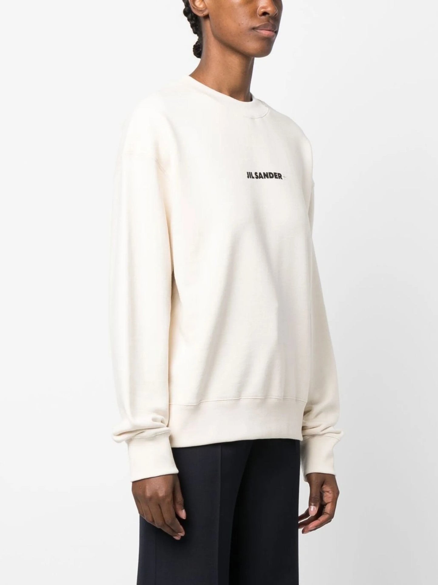 logo-print cotton sweatshirt