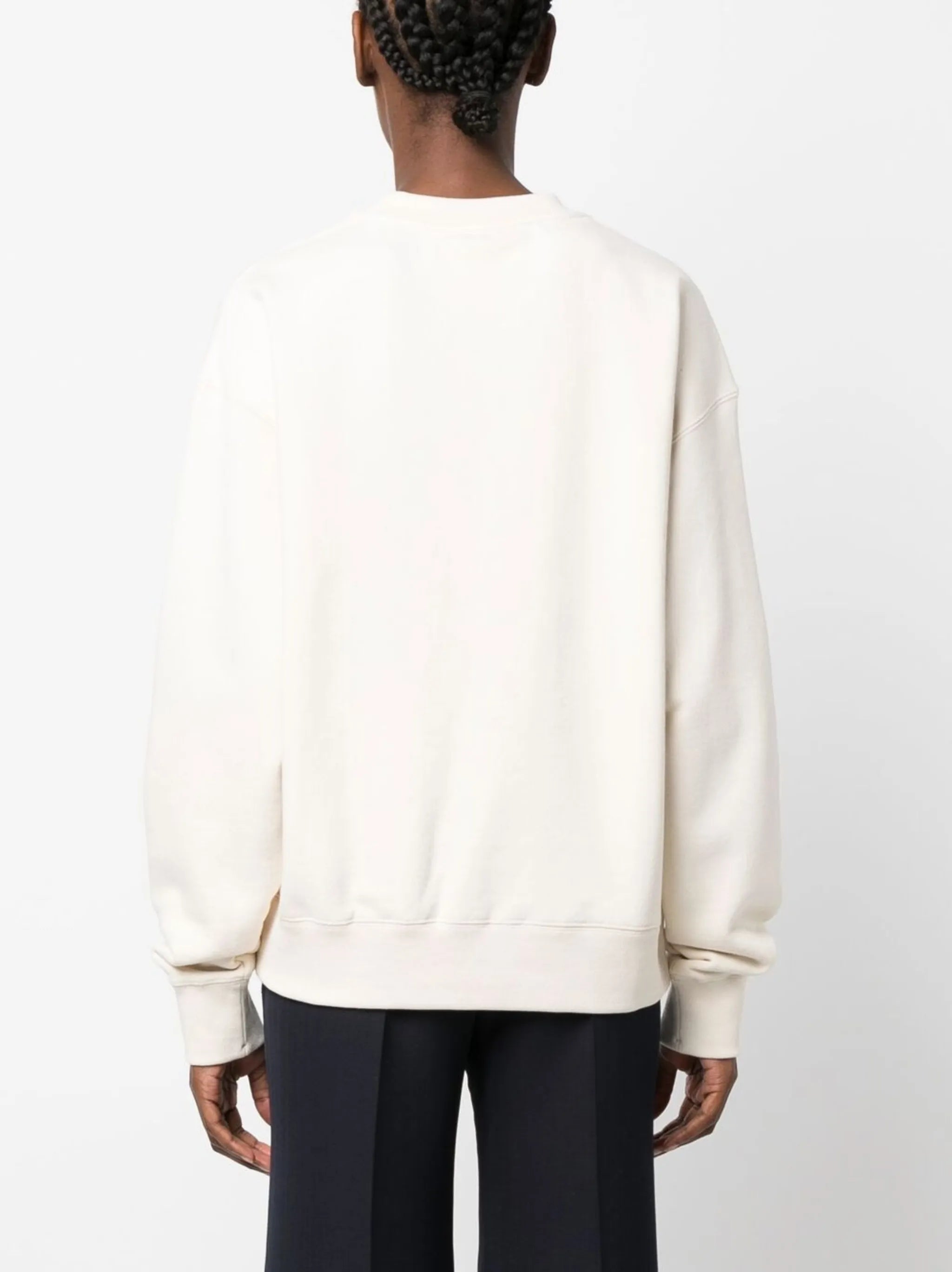 logo-print cotton sweatshirt