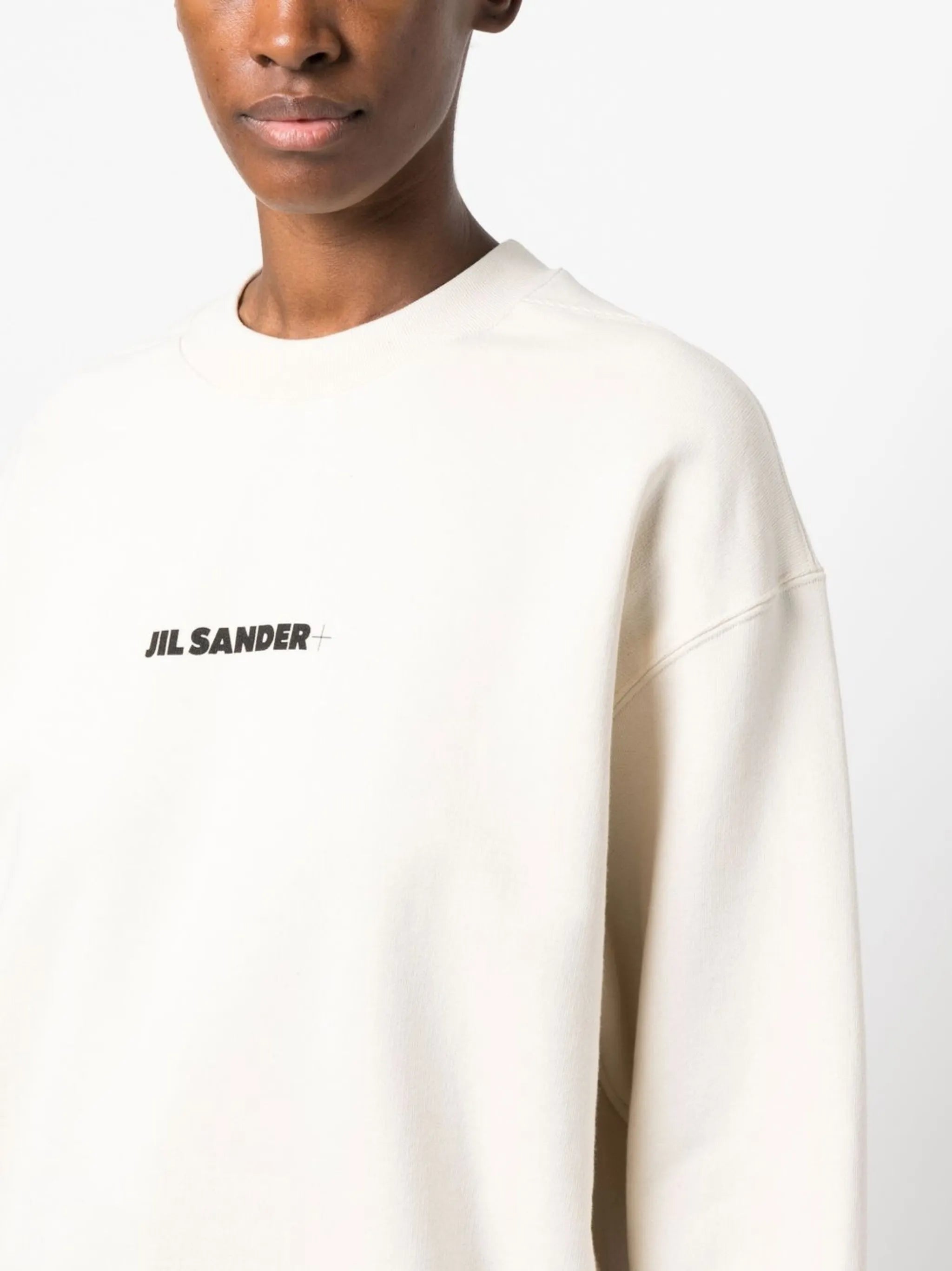 logo-print cotton sweatshirt