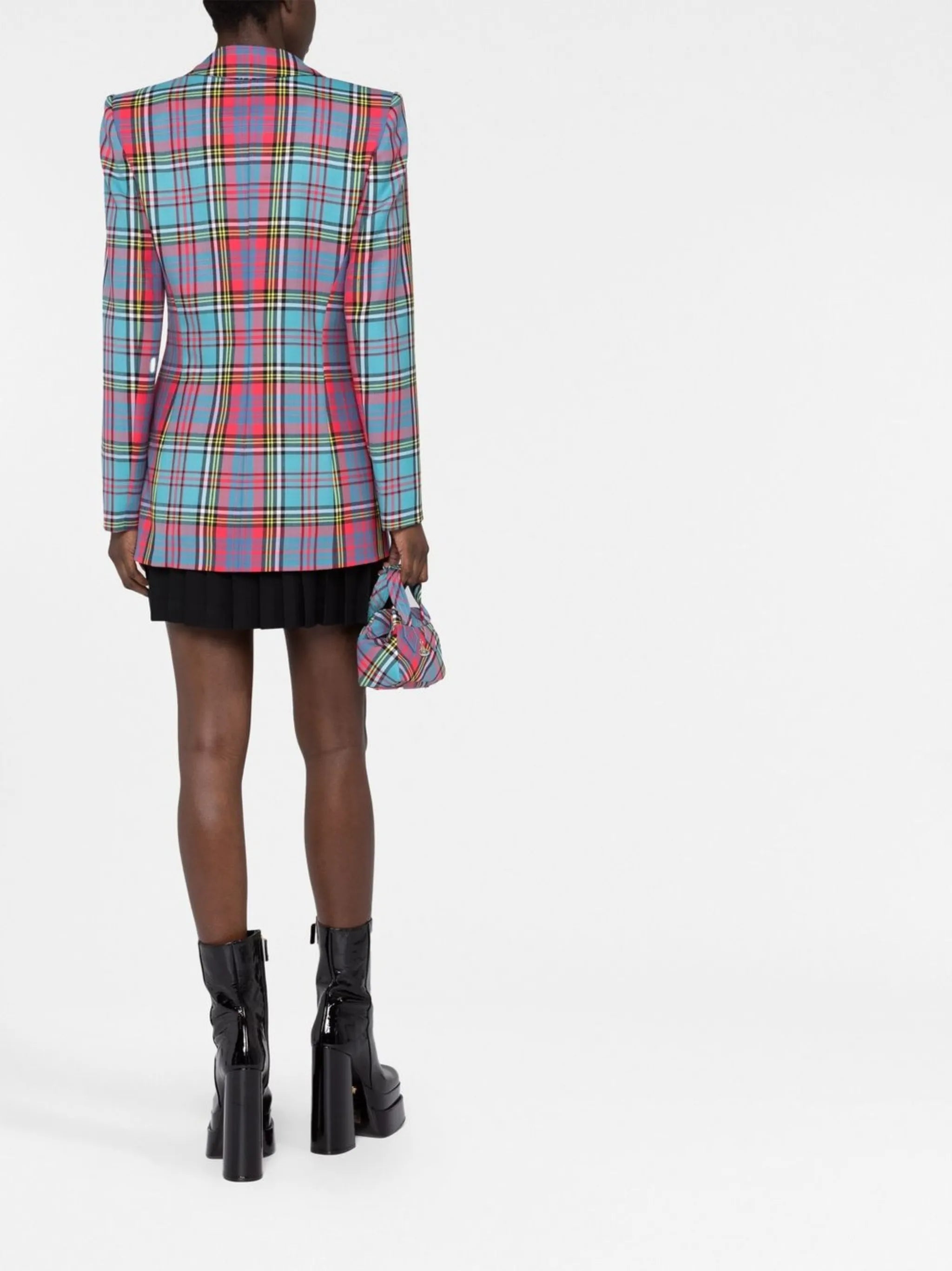 Lelio checked blazer