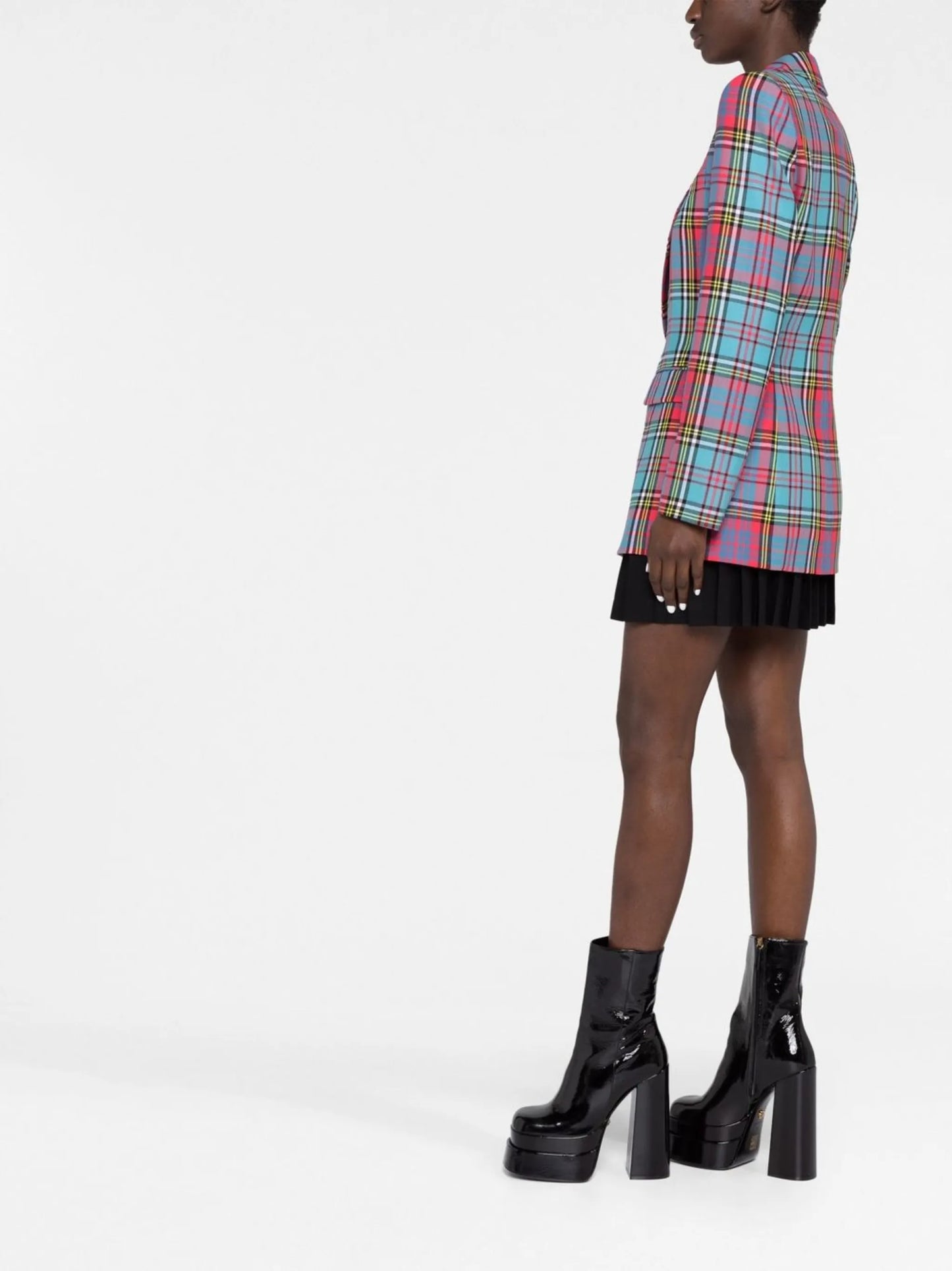 Lelio checked blazer