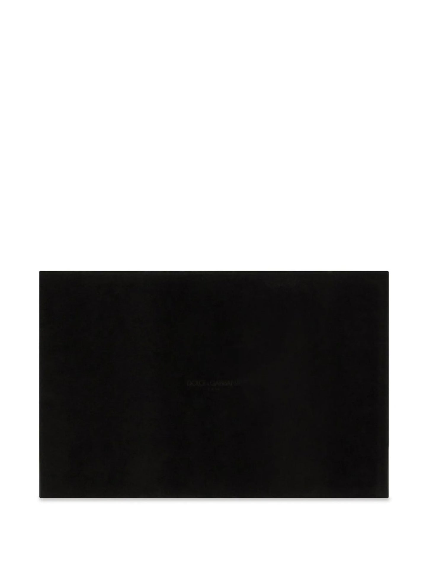 DG logo-print wood tray