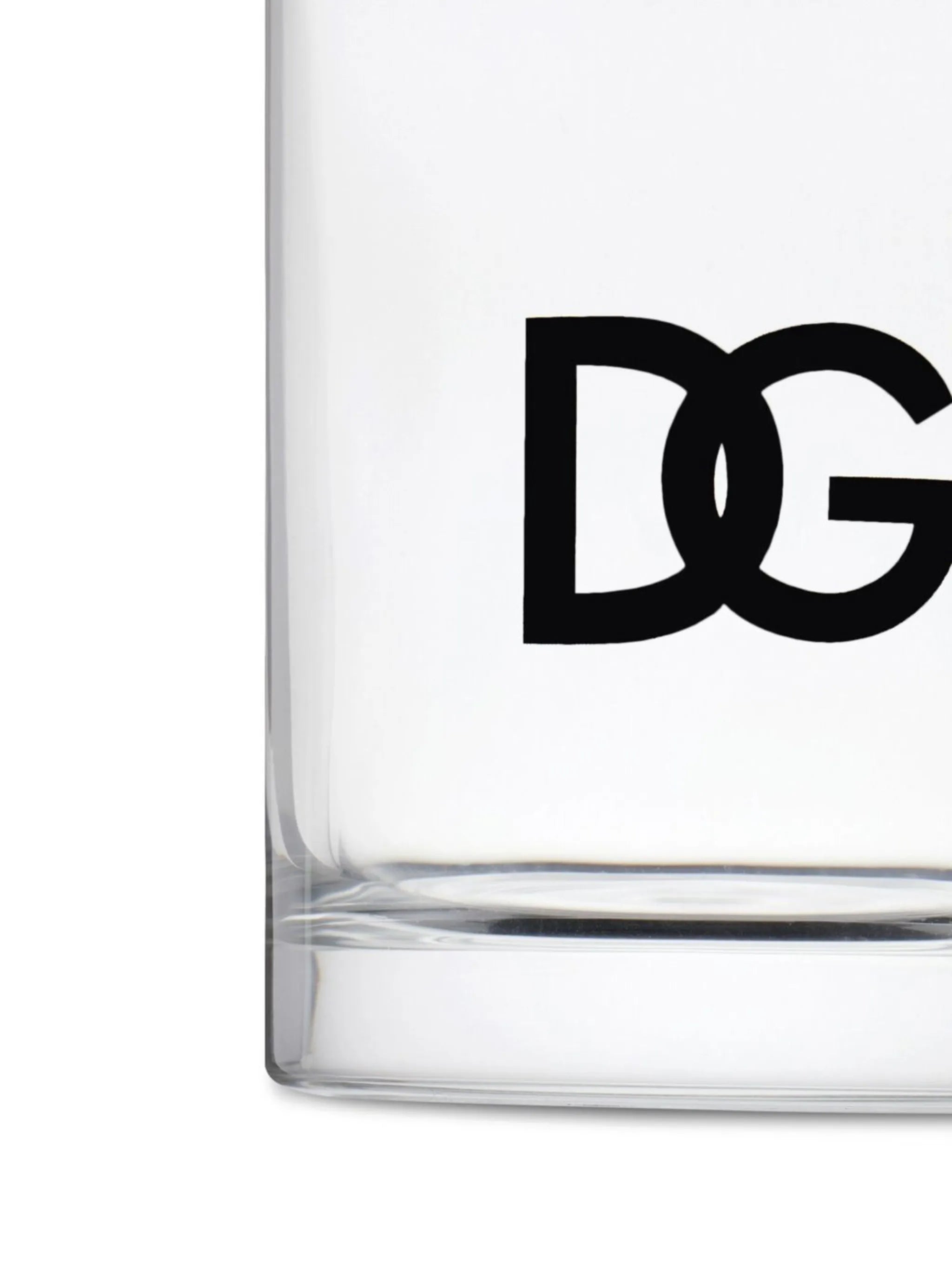 logo-print water glasses
