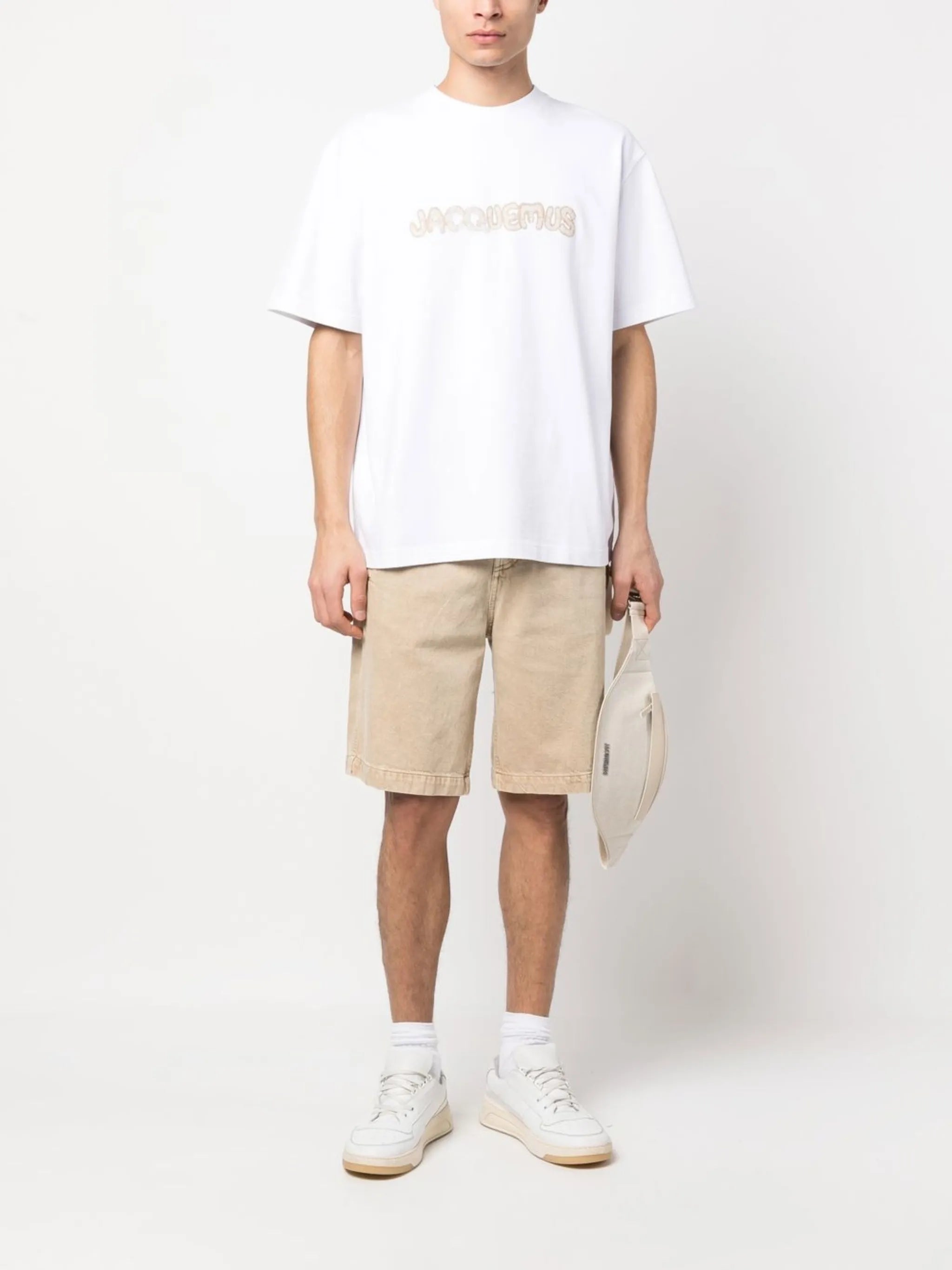 embroidered-logo cotton T-shirt