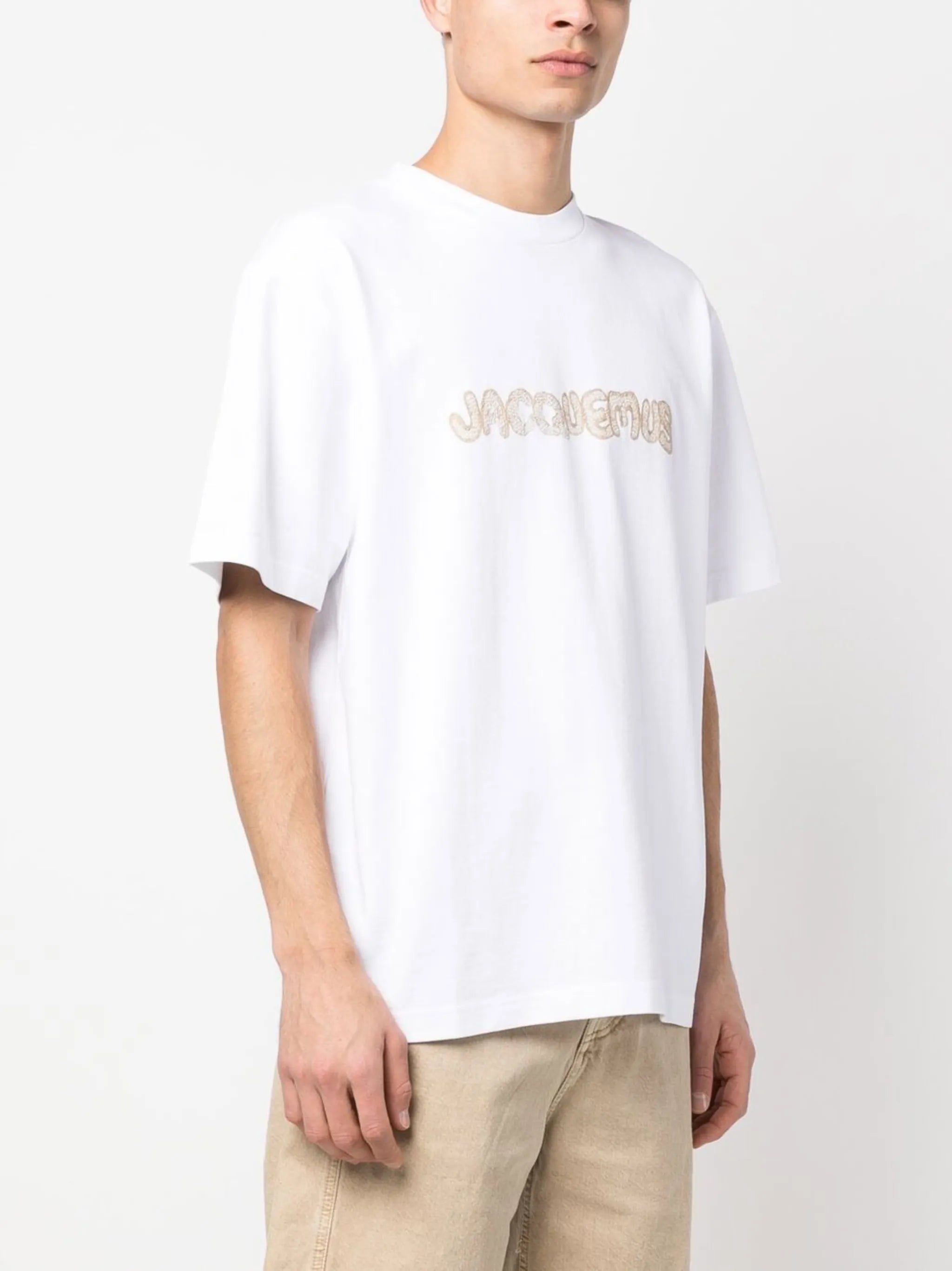 embroidered-logo cotton T-shirt