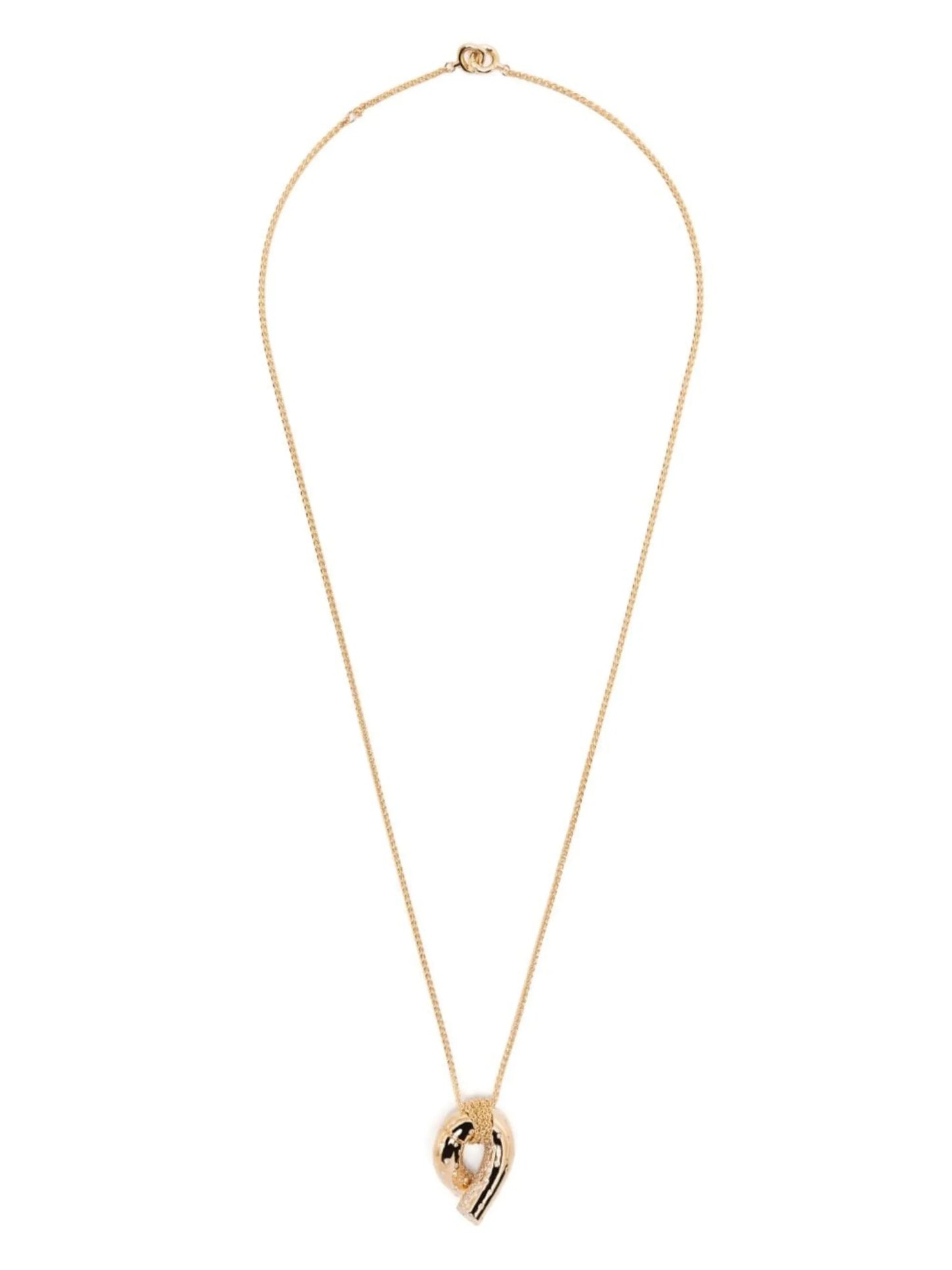 18kt yellow gold Oera diamond pendant necklace