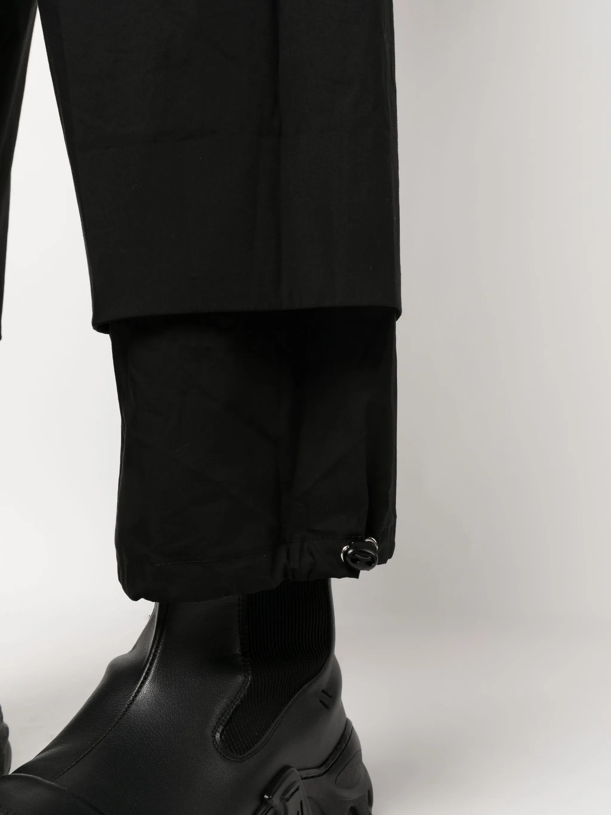 tailored cropped trousers