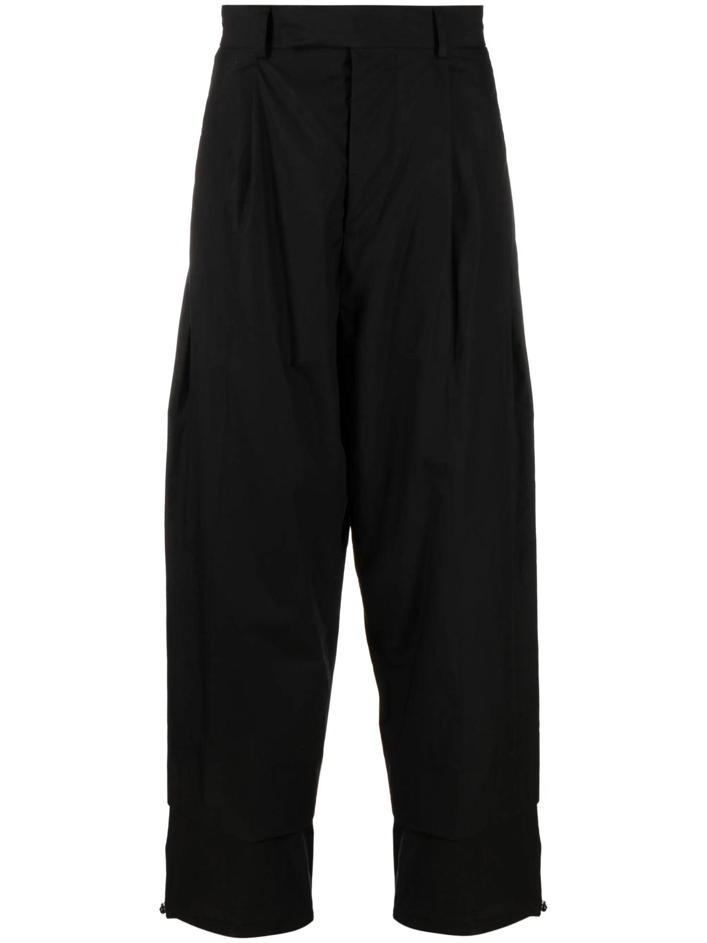 tailored cropped trousers