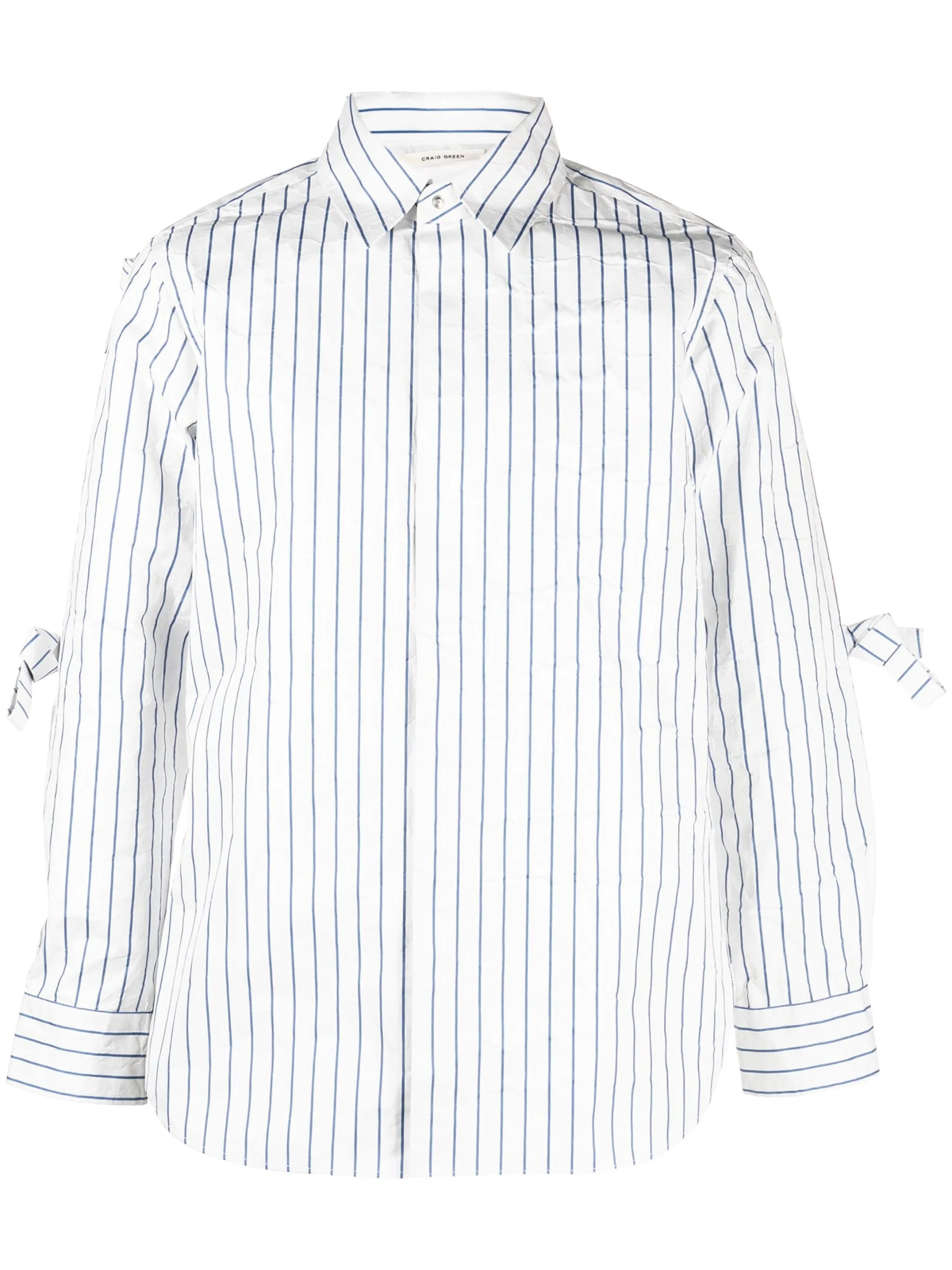 striped long-sleeve shirt