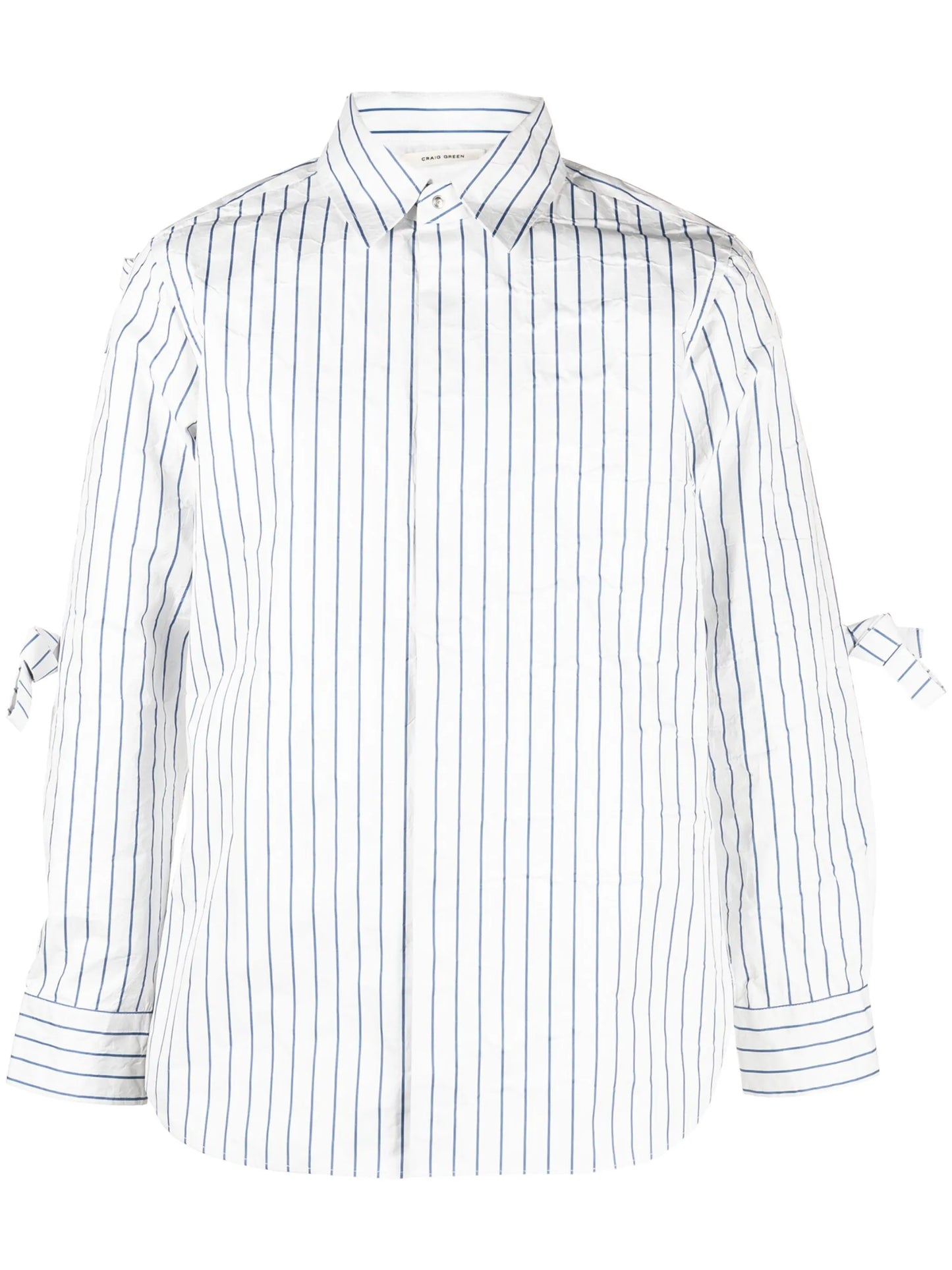 striped long-sleeve shirt