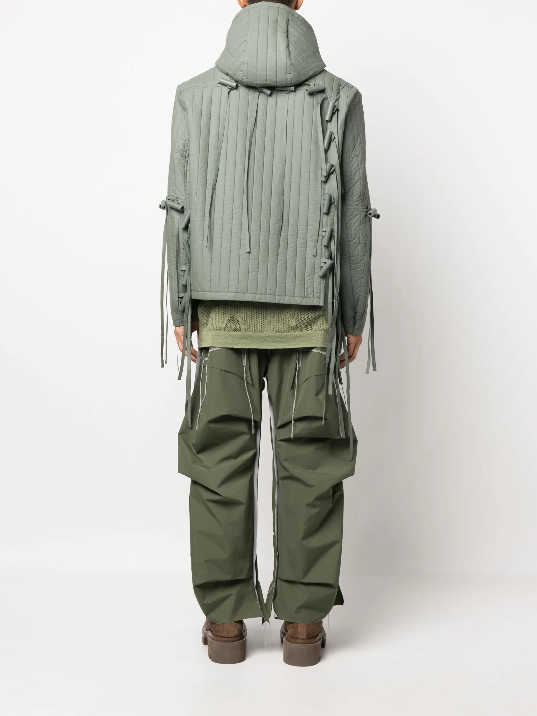 Tyvek deconstructed-design jacket