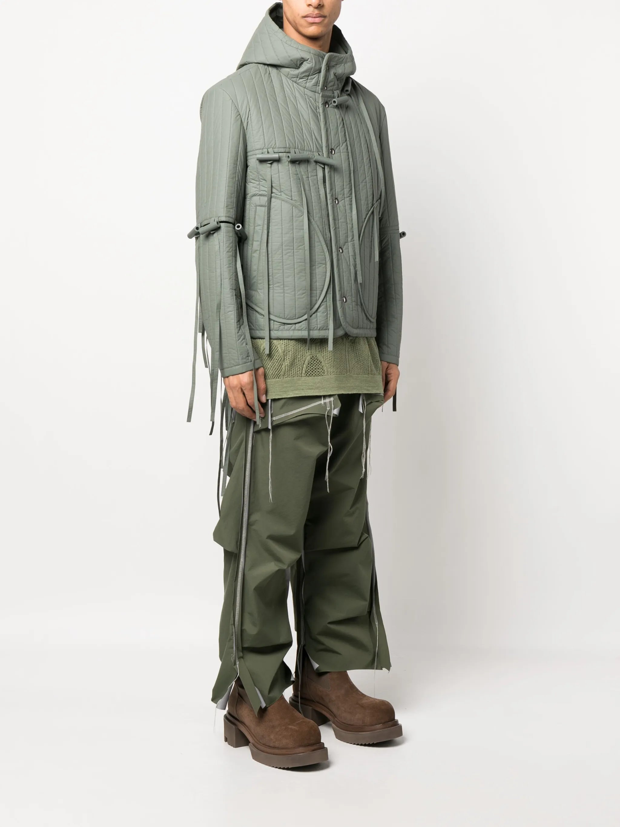 Tyvek deconstructed-design jacket