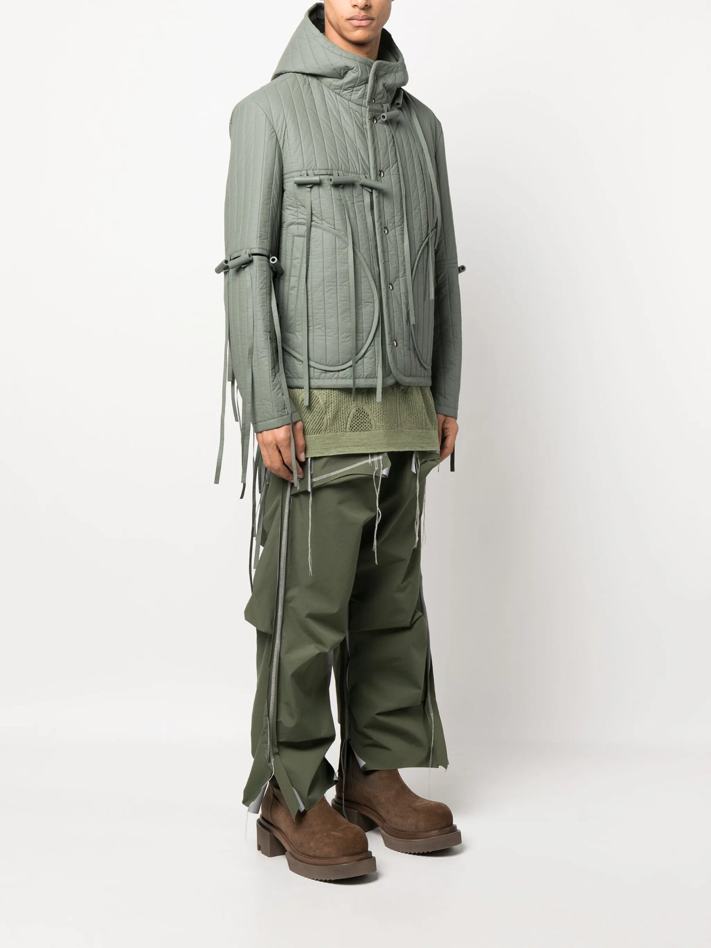 Tyvek deconstructed-design jacket