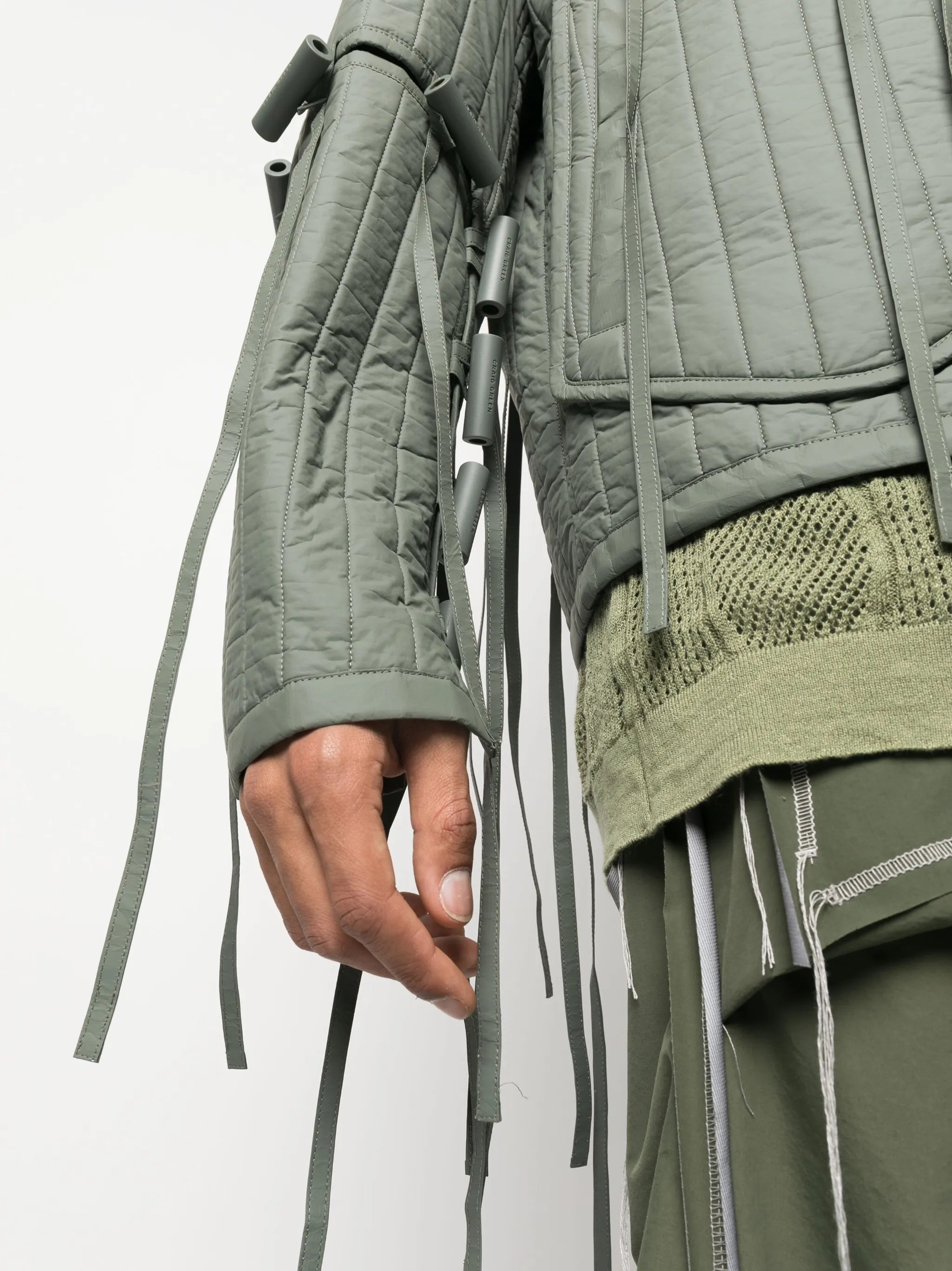 Tyvek deconstructed-design jacket
