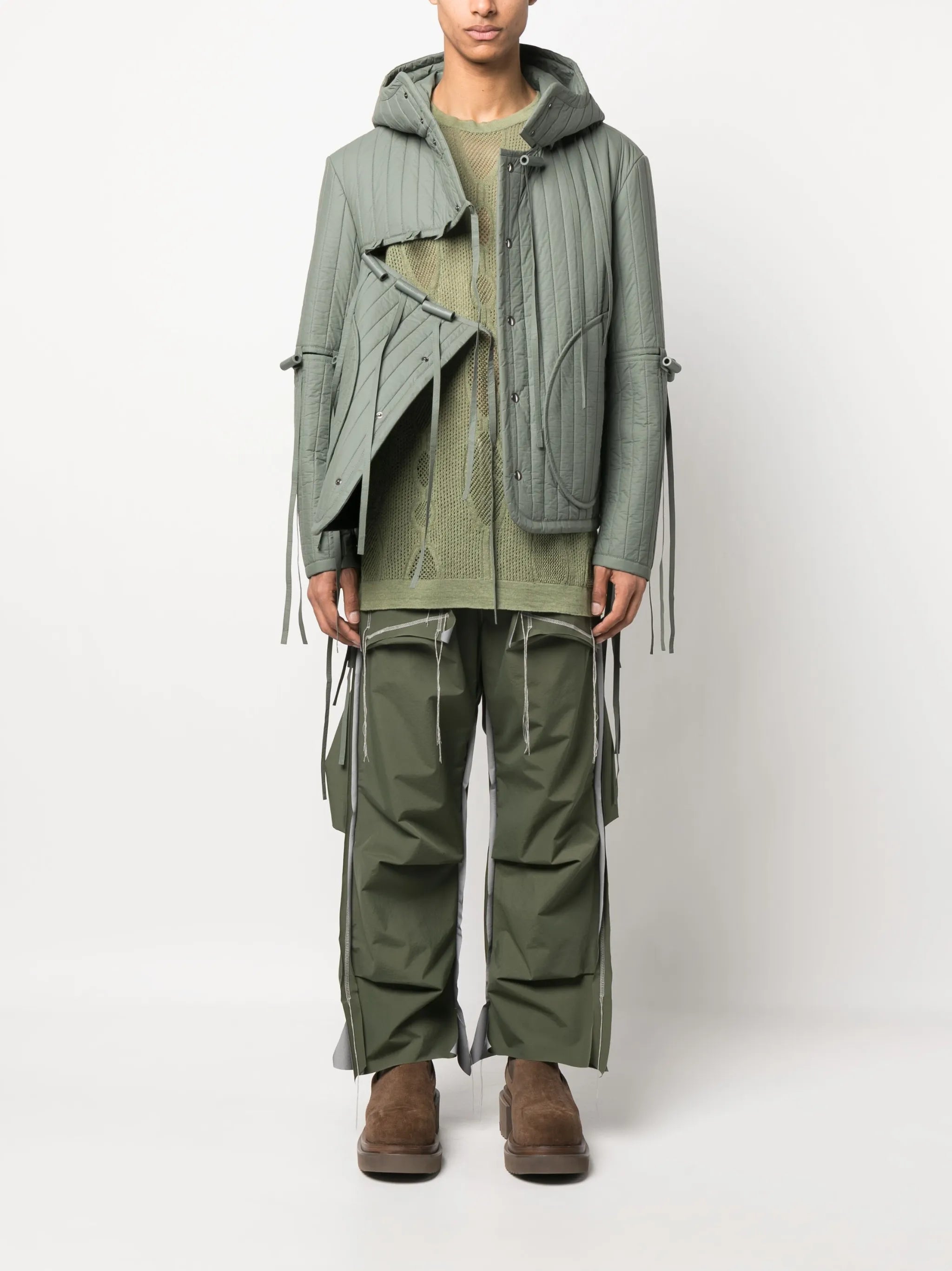 Tyvek deconstructed-design jacket